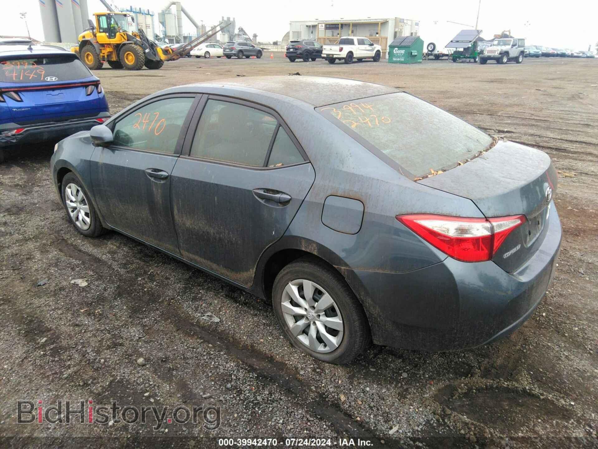 2014 TOYOTA COROLLA - VIN: 2T1BURHE1EC219080 - Фото 3