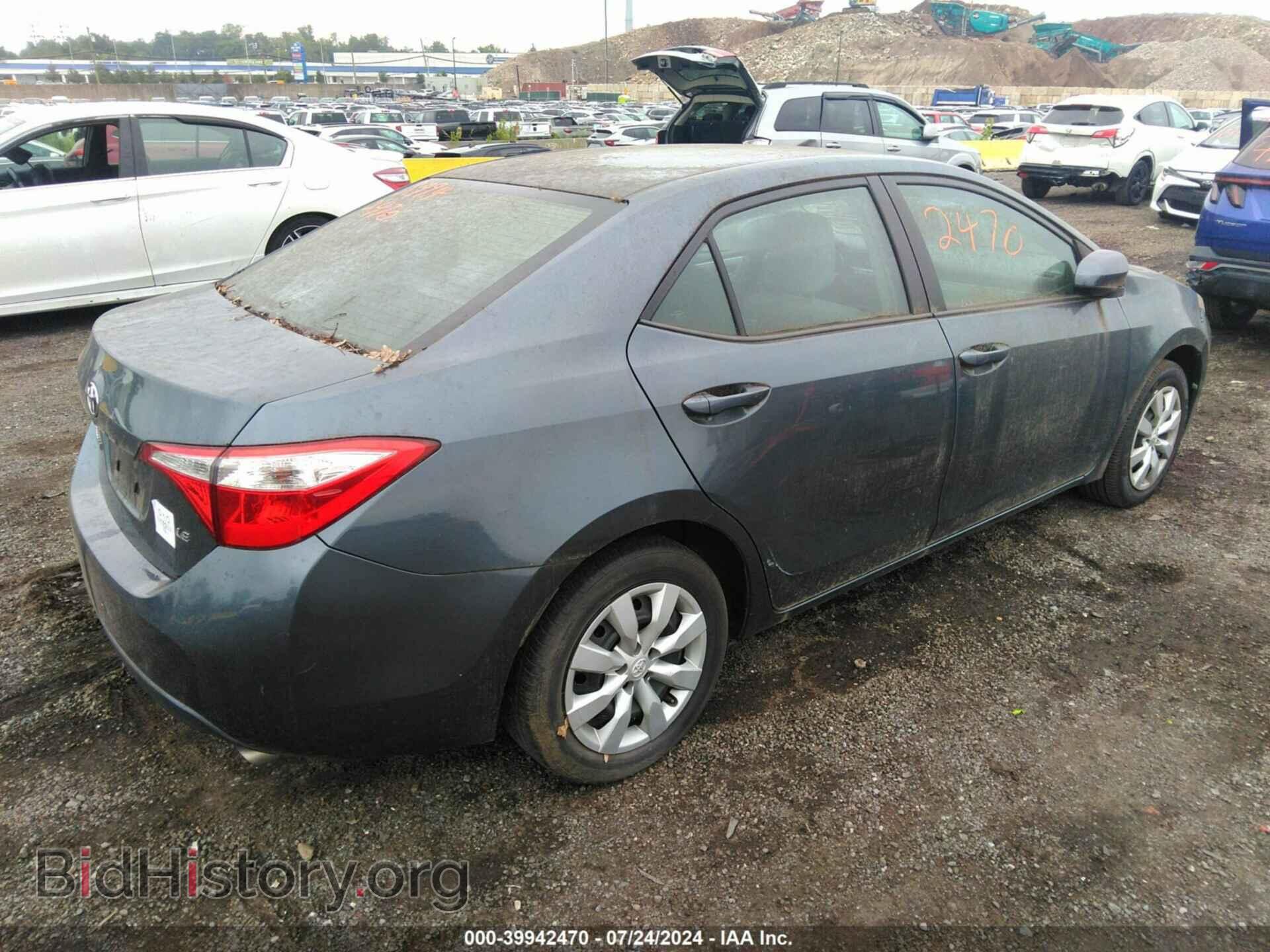 2014 TOYOTA COROLLA - VIN: 2T1BURHE1EC219080 - Фото 4