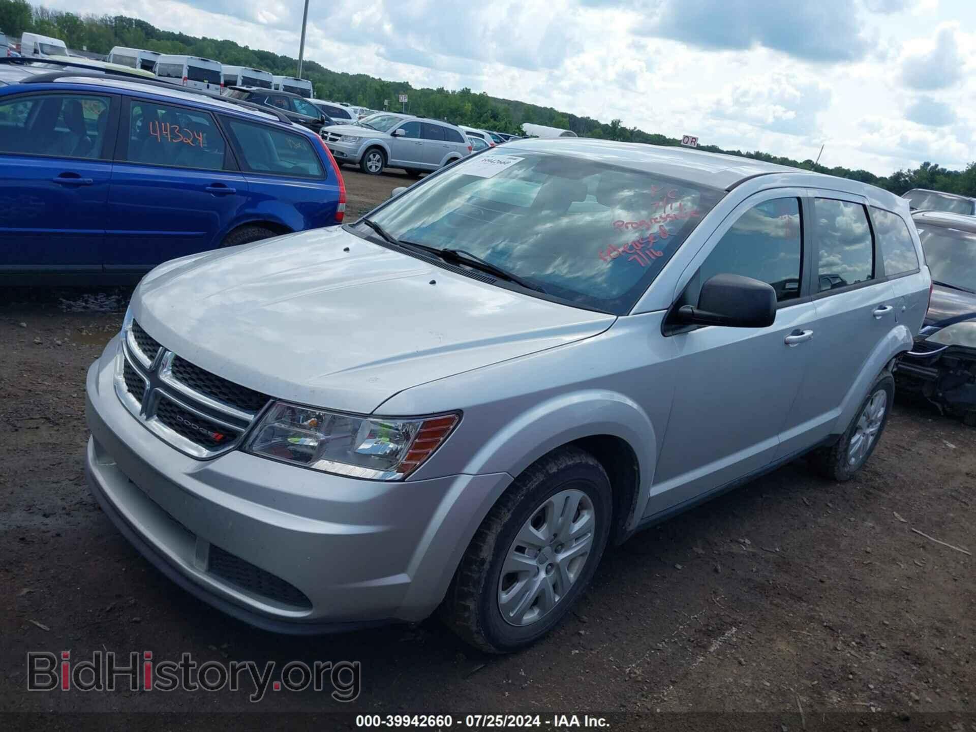 2014 DODGE JOURNEY - VIN: 3C4PDCABXET173166 - Фото 2