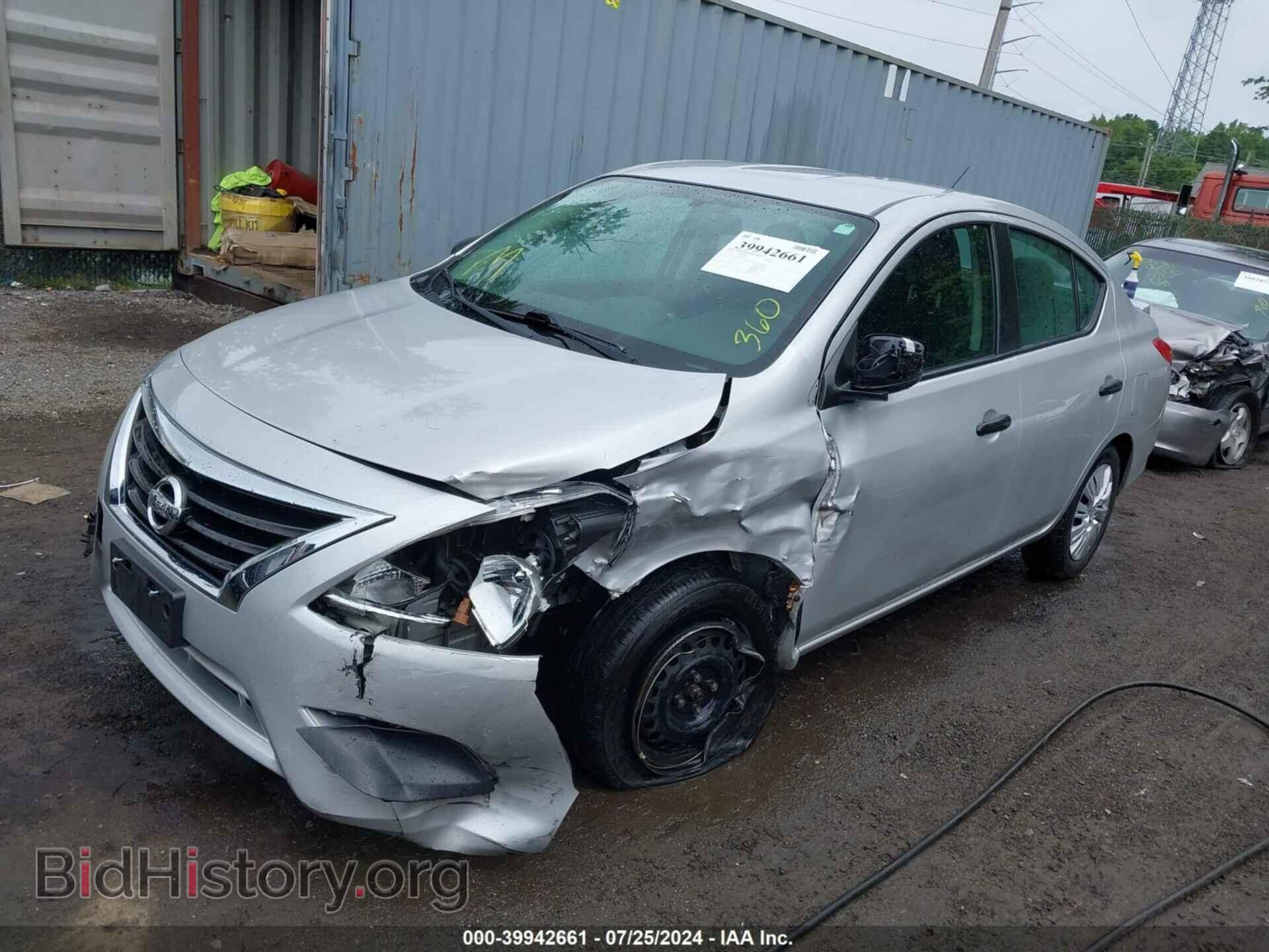 2019 NISSAN VERSA - VIN: 3N1CN7AP3KL863662 - Фото 2