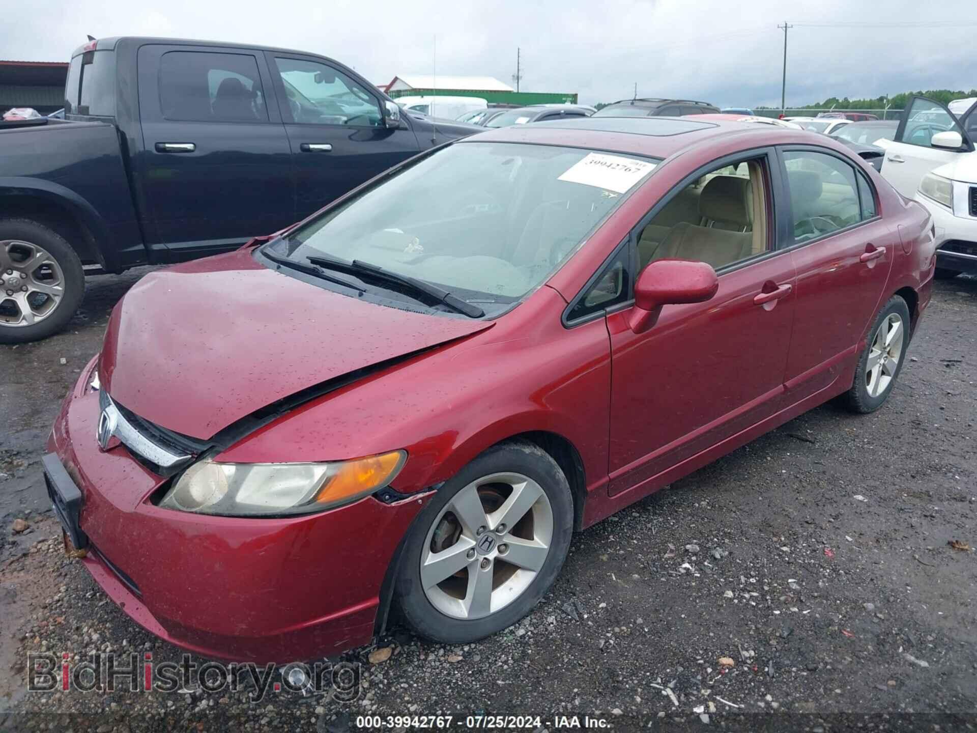 2006 HONDA CIVIC - VIN: JHMFA16876S011468 - Фото 2