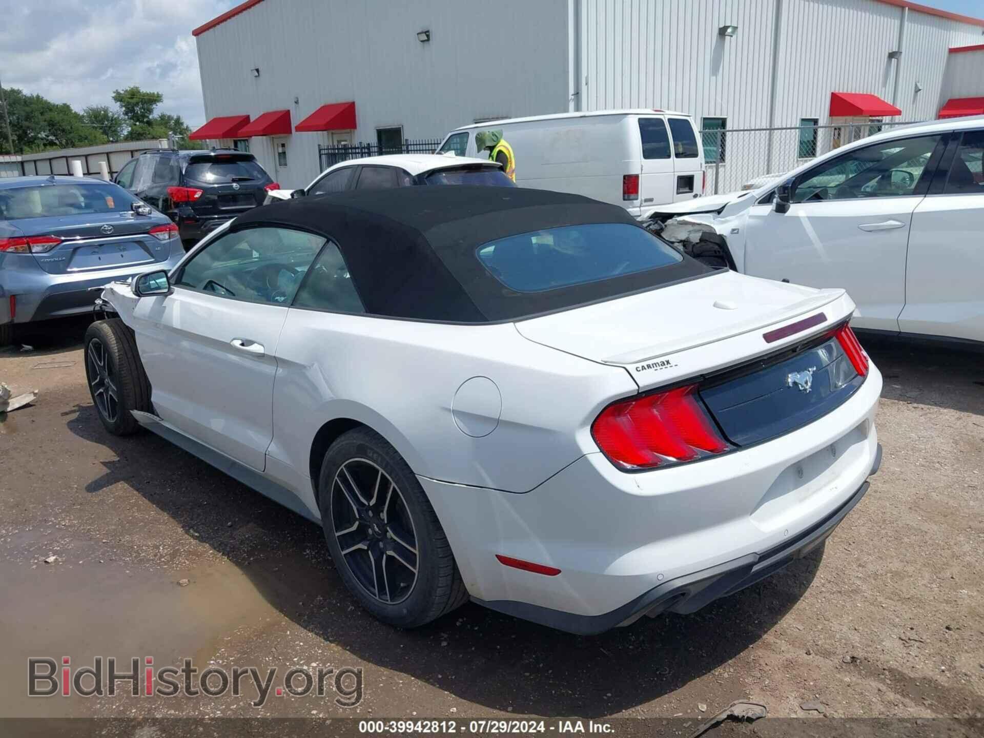 2018 FORD MUSTANG - VIN: 1FATP8UH4J5154972 - Фото 3