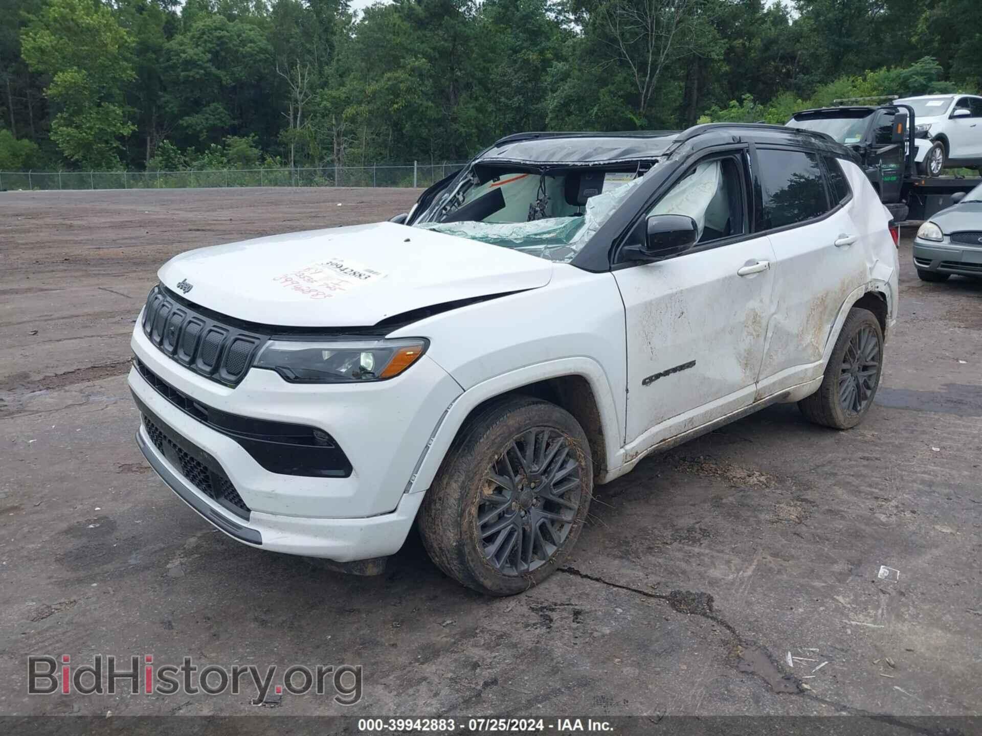 2022 JEEP COMPASS - VIN: 3C4NJDCB1NT203867 - Фото 2