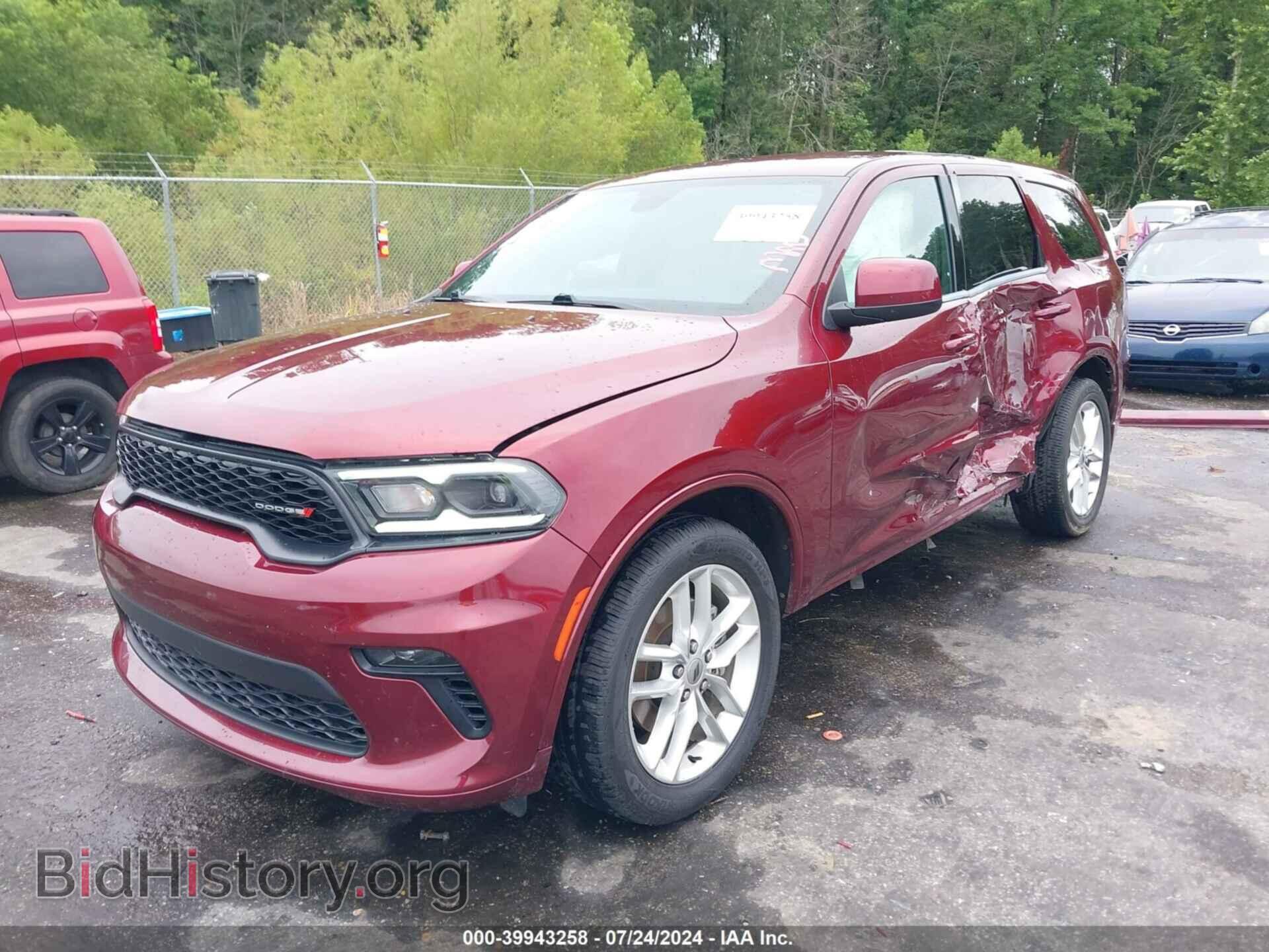 2021 DODGE DURANGO - VIN: 1C4RDHDG6MC740447 - Фото 2