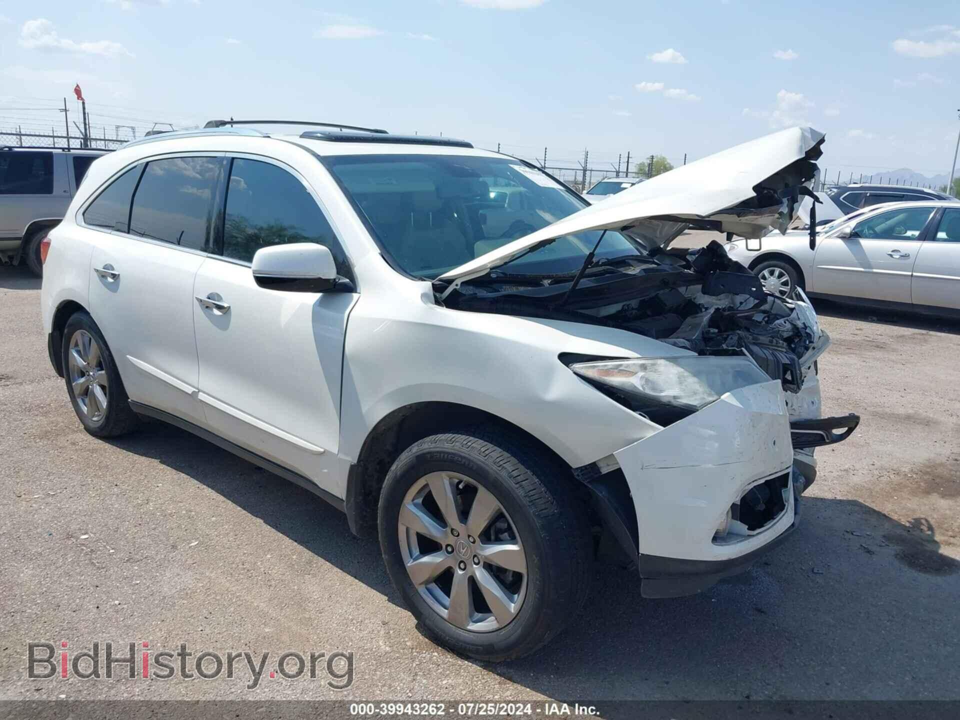 Photo 5FRYD4H84EB021496 - ACURA MDX 2014