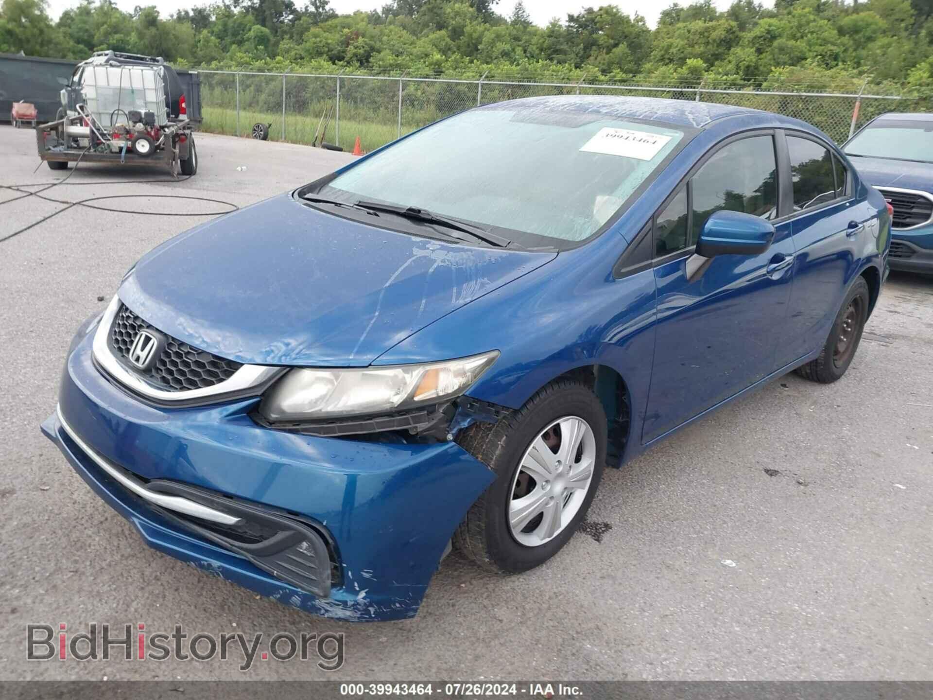 2015 HONDA CIVIC - VIN: 19XFB2F52FE028692 - Фото 2