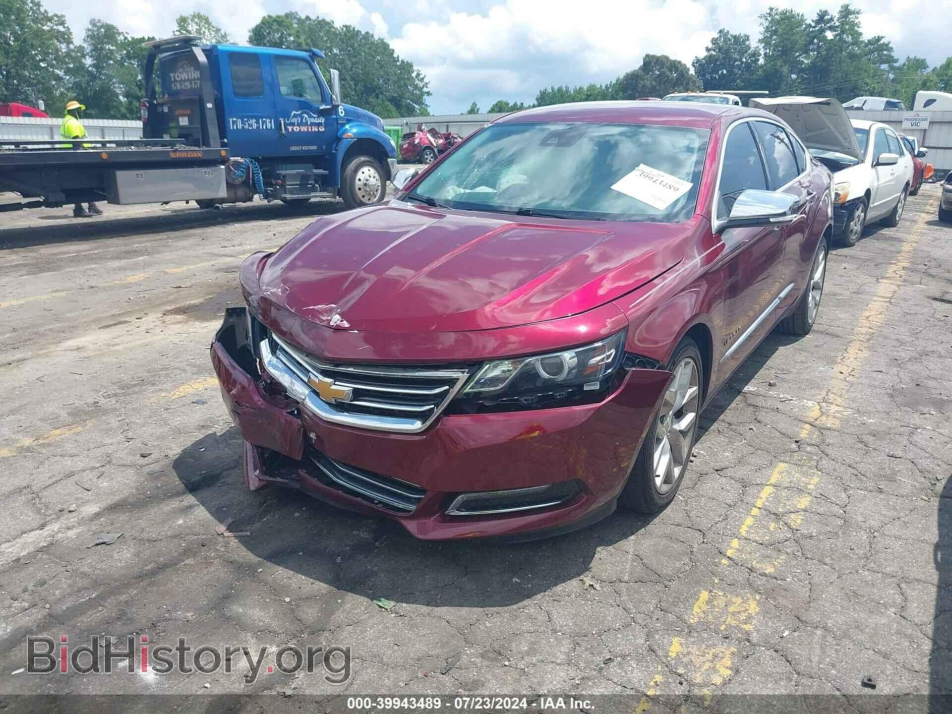 2016 CHEVROLET IMPALA - VIN: 2G1145S31G9184404 - Фото 2