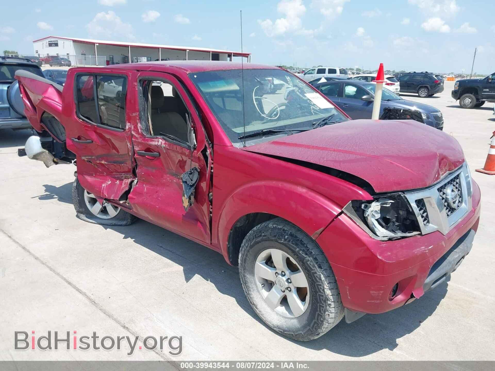 Photo 1N6AD0ER1CC457769 - NISSAN FRONTIER 2012