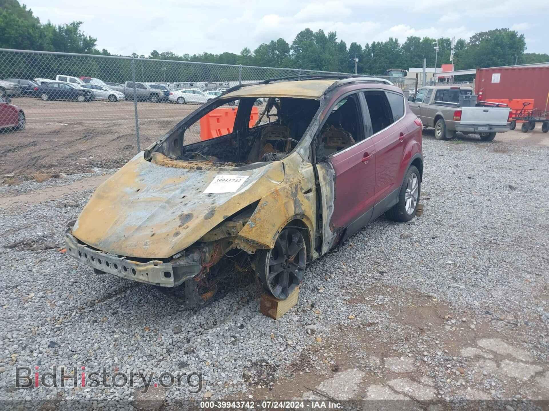 2014 FORD ESCAPE - VIN: 1FMCU0JX9EUC16020 - Фото 2