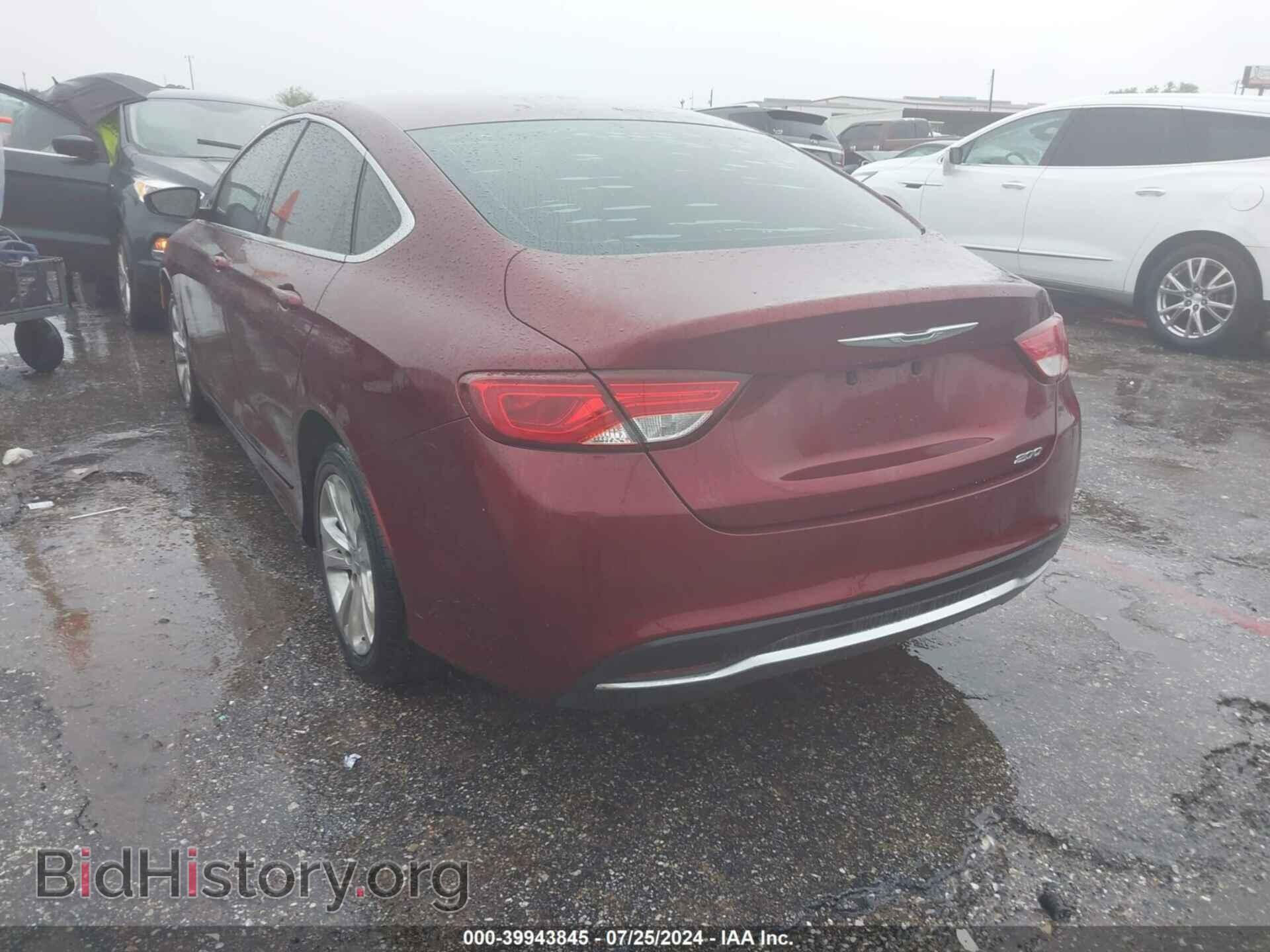 2016 CHRYSLER 200 - VIN: 1C3CCCAB5GN103731 - Фото 3