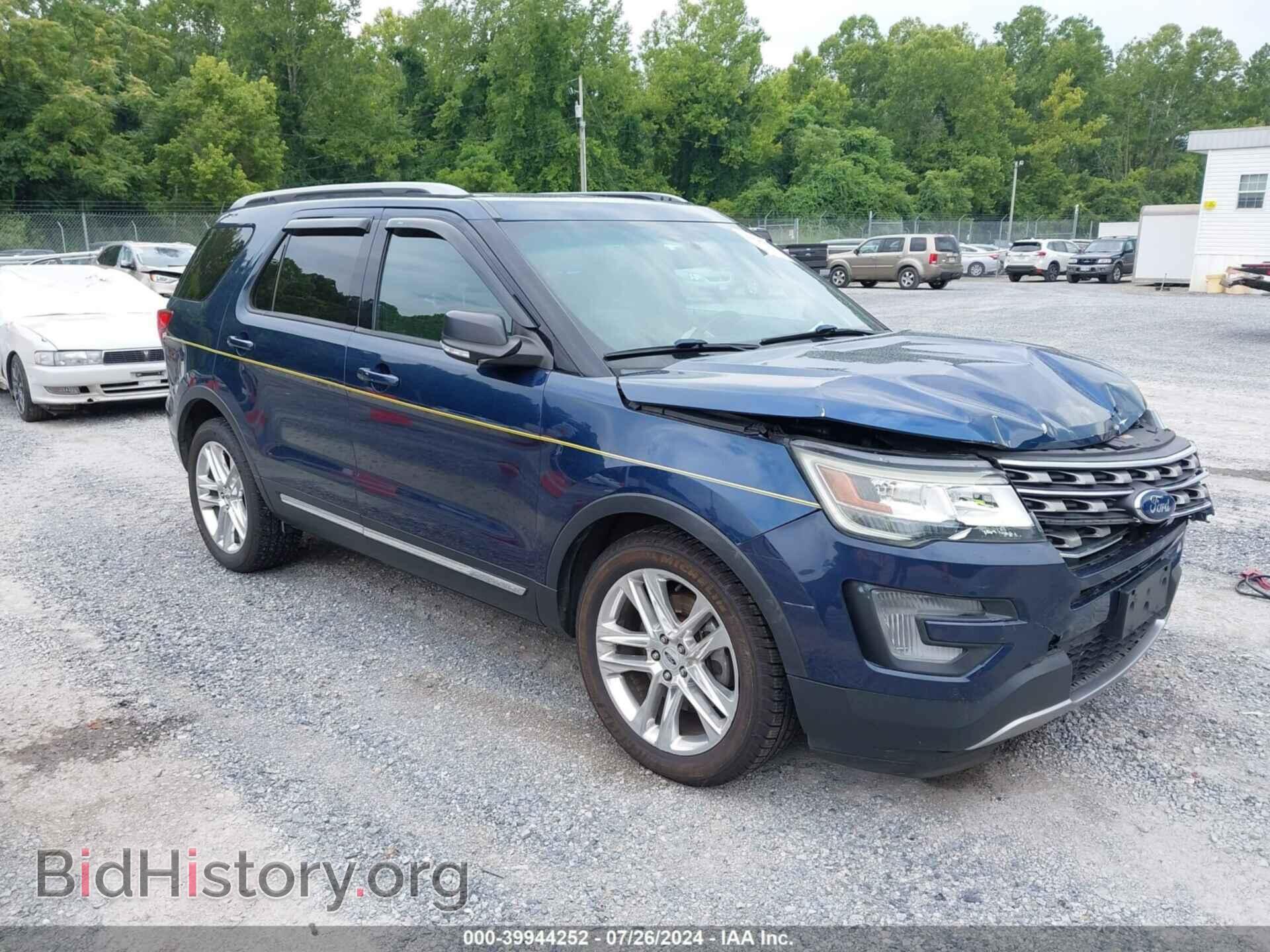 Фотография 1FM5K7D88GGB85498 - FORD EXPLORER 2016
