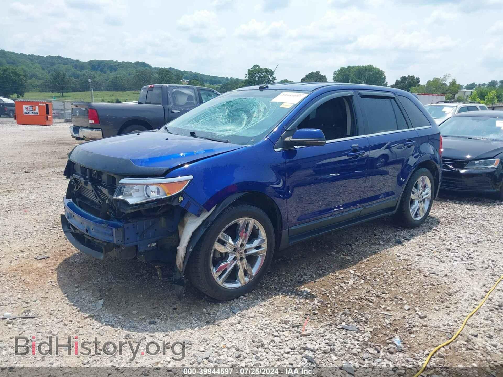 2013 FORD EDGE - VIN: 2FMDK3K90DBB82727 - Фото 2