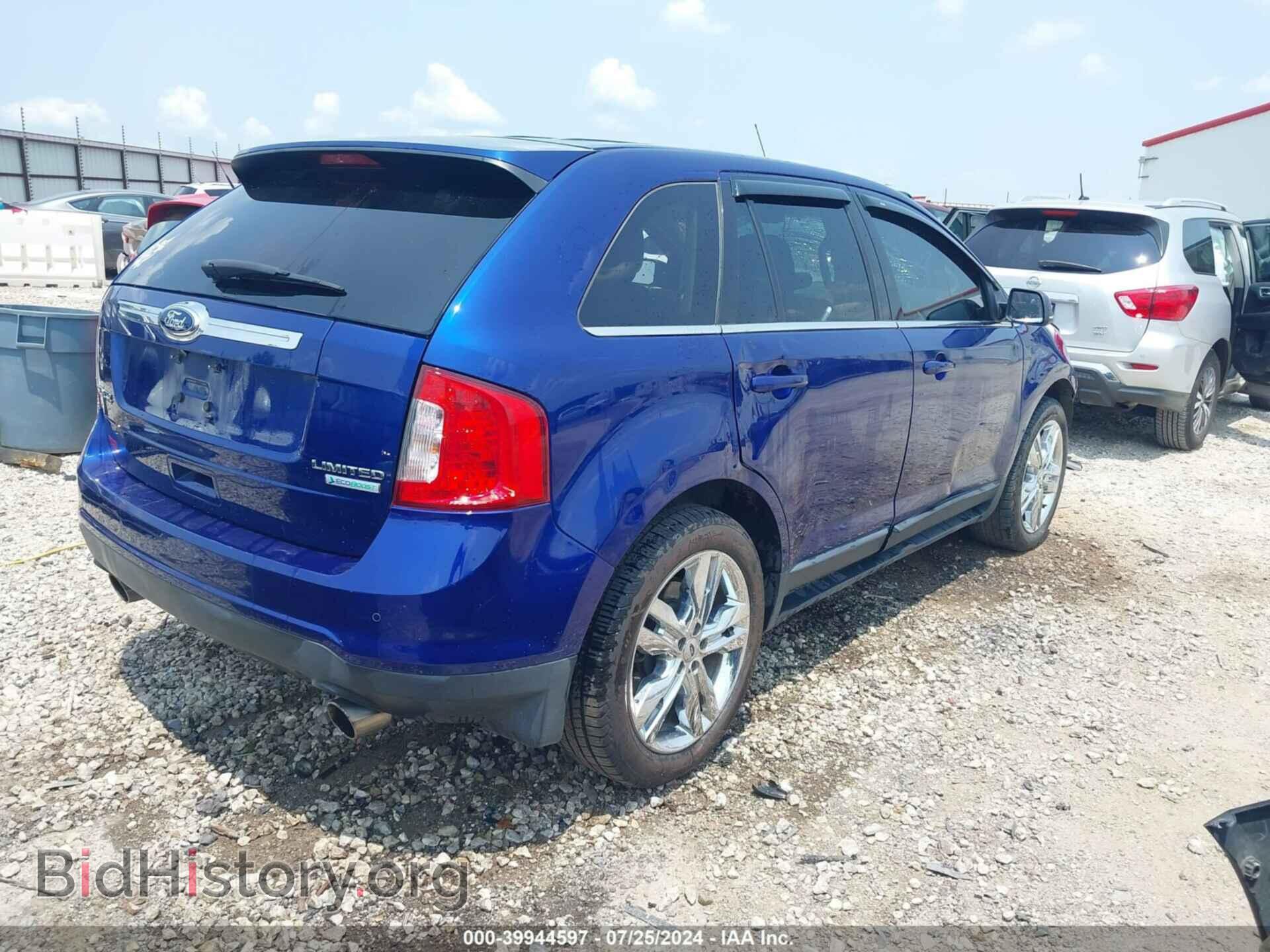 2013 FORD EDGE - VIN: 2FMDK3K90DBB82727 - Фото 4