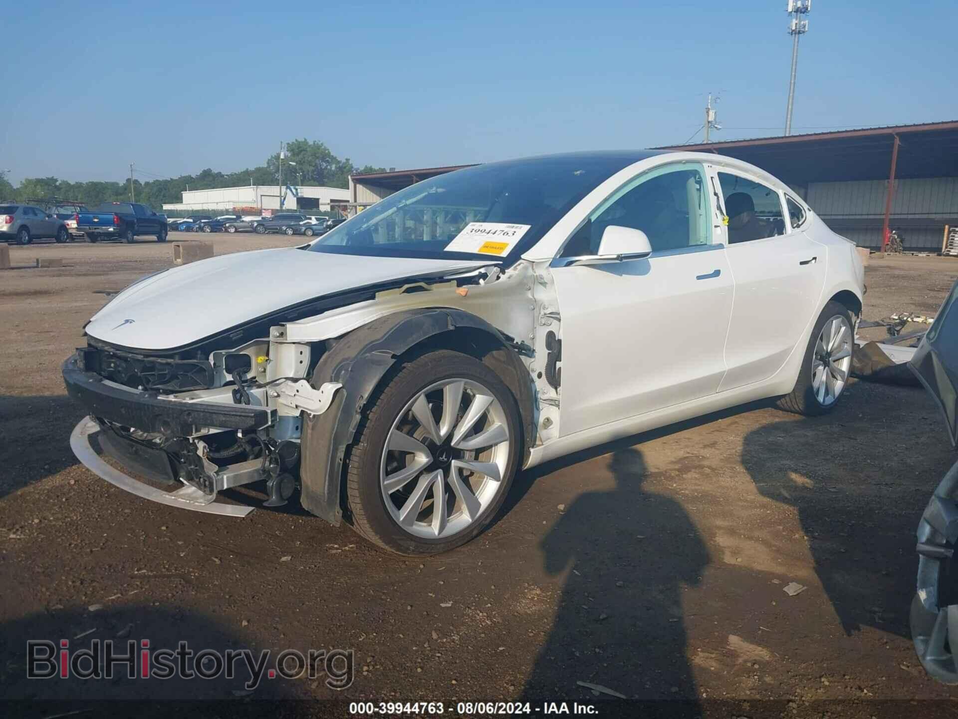 2019 TESLA MODEL 3 - VIN: 5YJ3E1EAXKF472586 - Фото 2