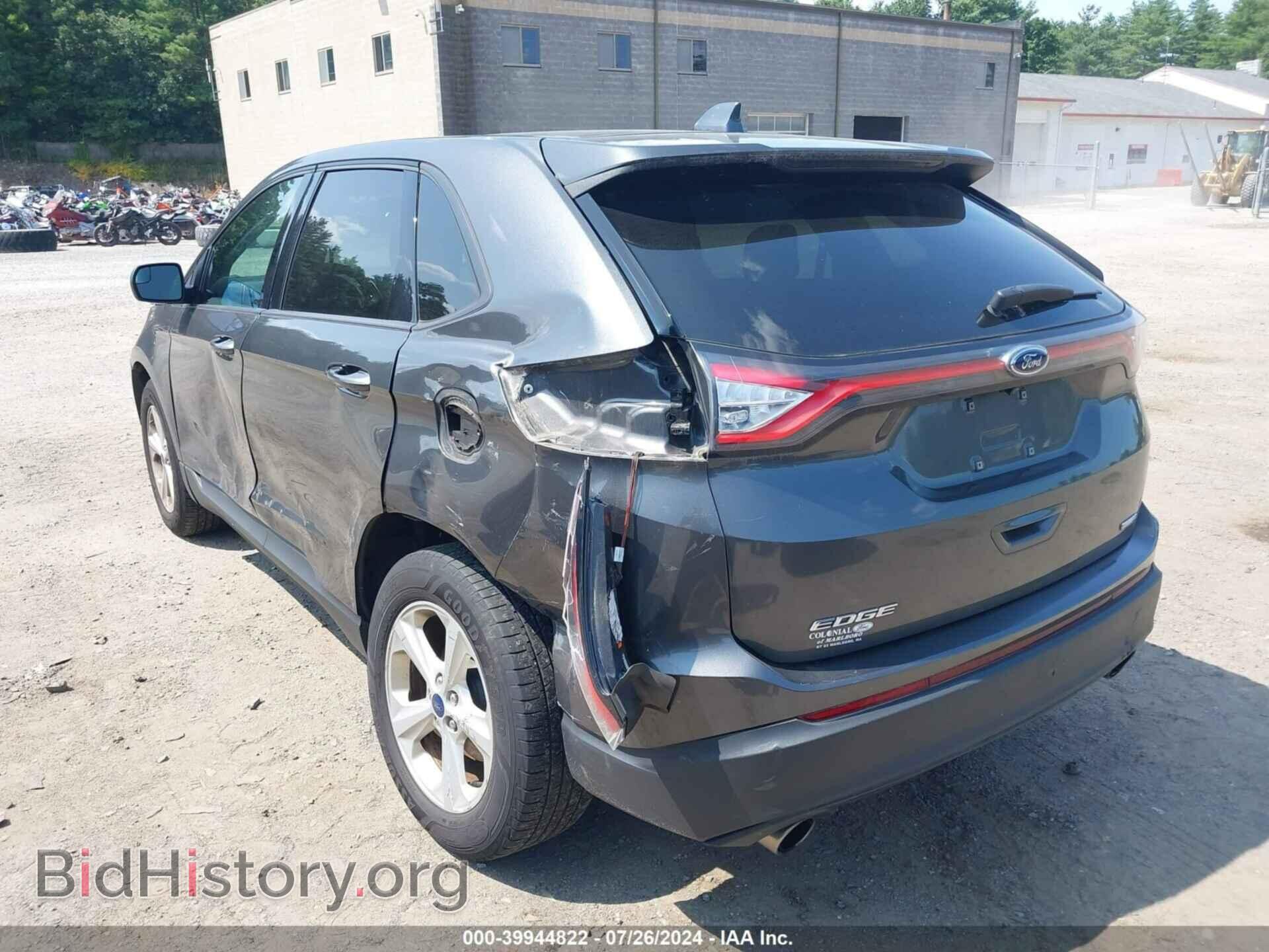 2017 FORD EDGE - VIN: 2FMPK4G97HBC37241 - Photo 3