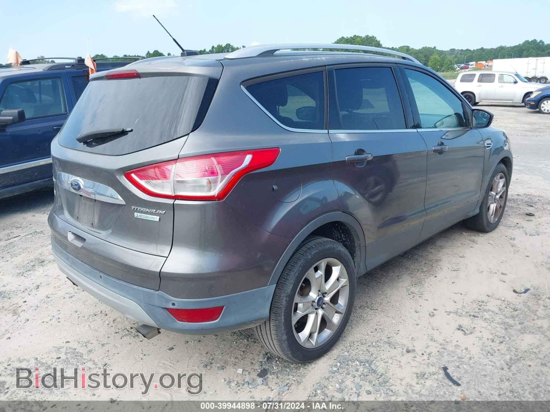 2014 FORD ESCAPE - VIN: 1FMCU0JX8EUB93670 - Фото 4
