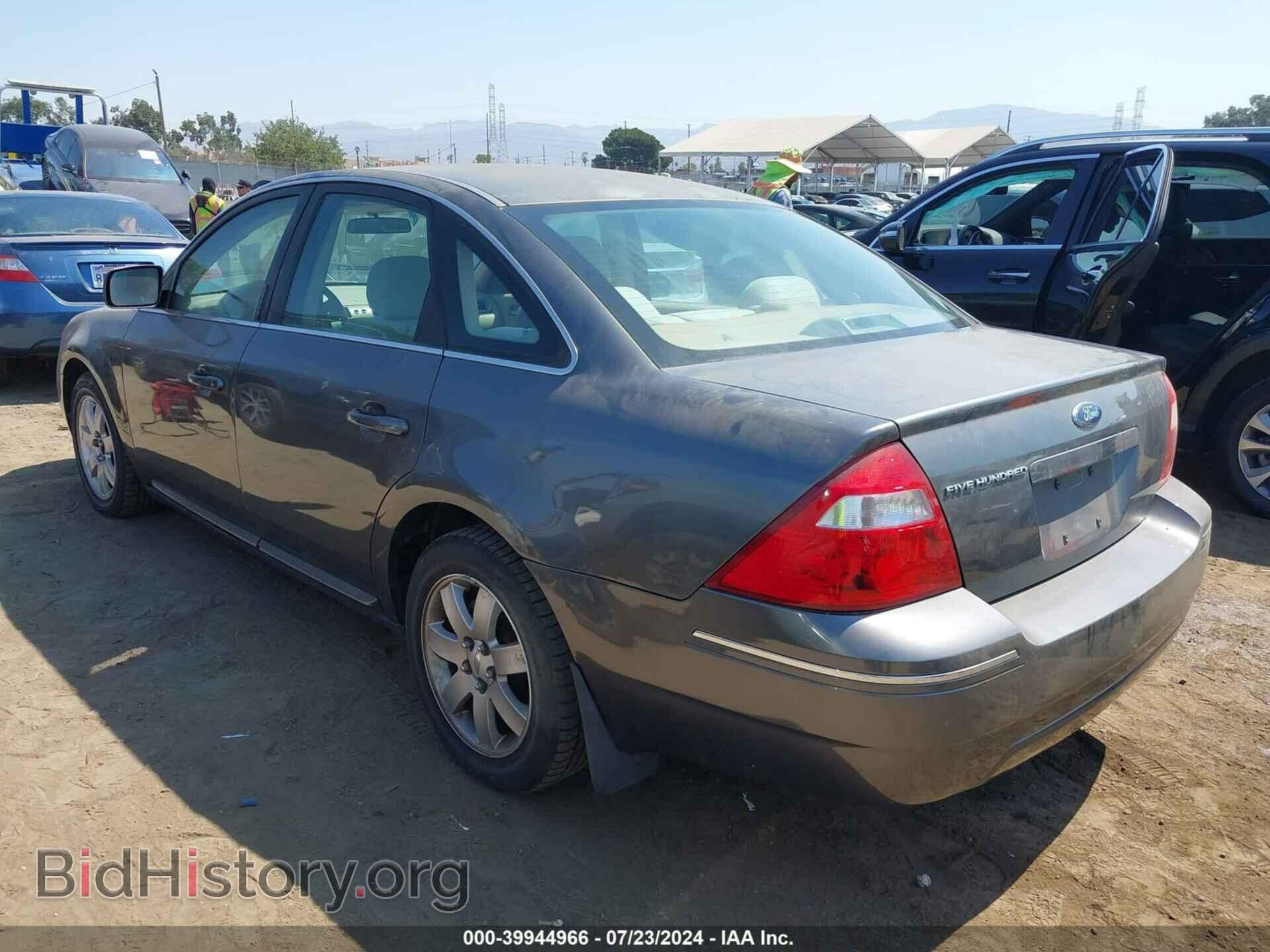 2006 FORD FIVE HUNDRED - VIN: 1FAFP23186G179450 - Фото 3