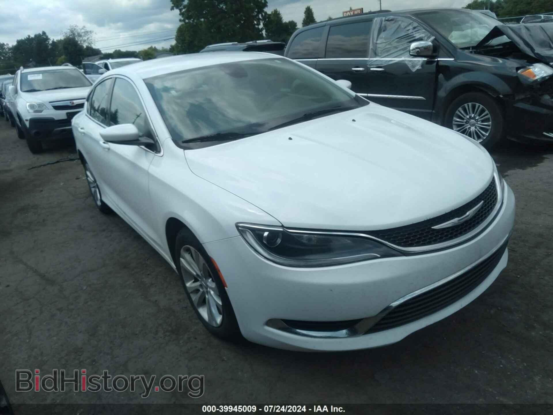 Фотография 1C3CCCAB5FN659424 - CHRYSLER 200 2015