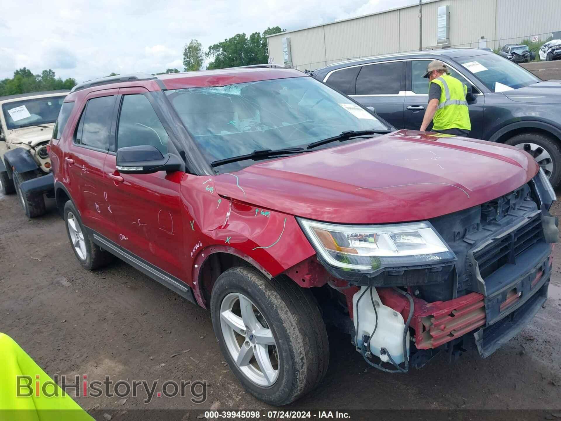 Фотография 1FM5K8D85HGD84161 - FORD EXPLORER 2017