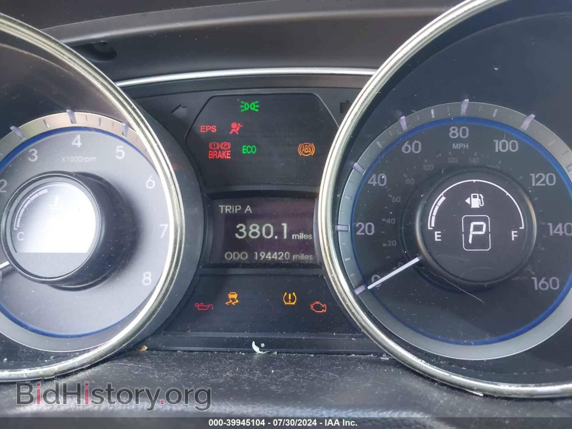 2012 HYUNDAI SONATA - VIN: 5NPEB4AC2CH428885 - Фото 7