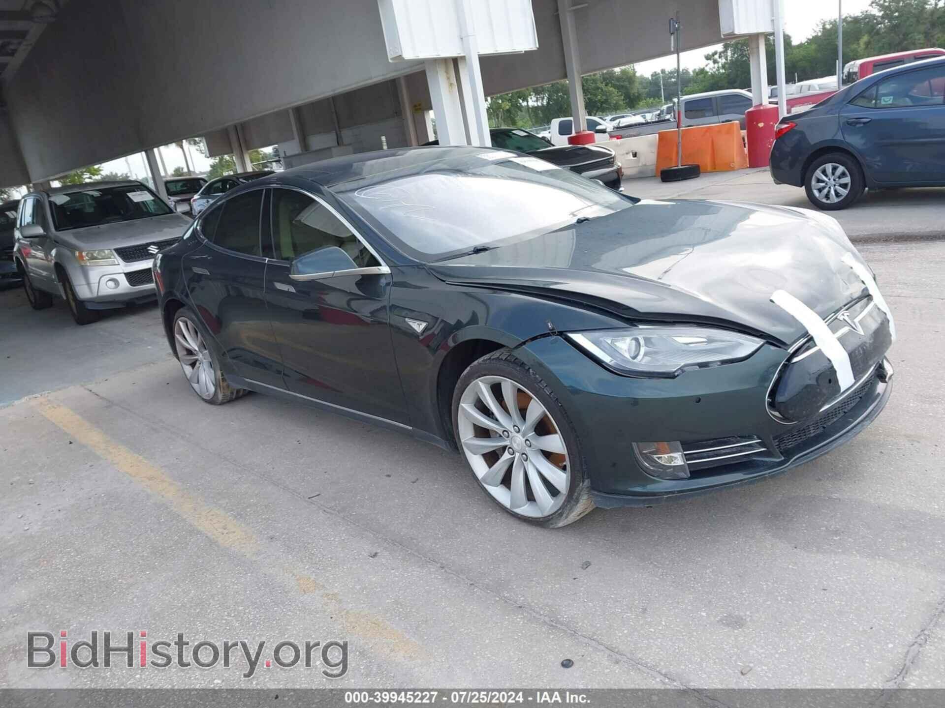 Фотография 5YJSA1H1XEFP49843 - TESLA MODEL S 2014