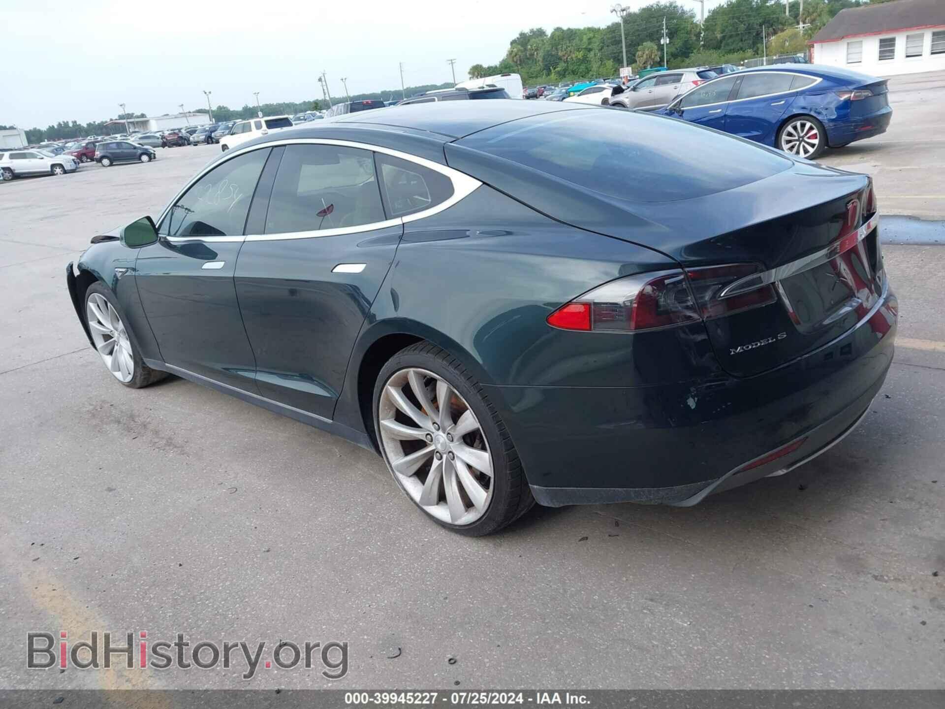 2014 TESLA MODEL S - VIN: 5YJSA1H1XEFP49843 - Фото 3