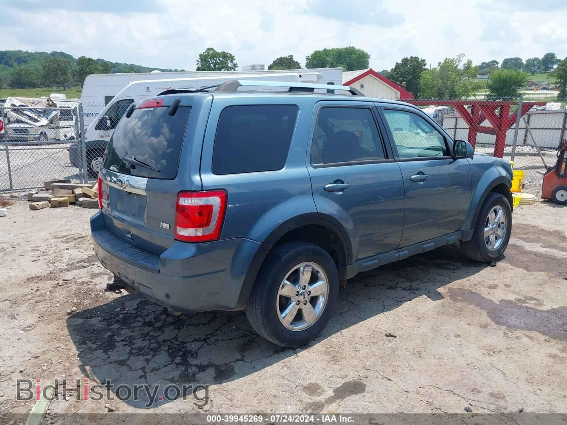 2011 FORD ESCAPE - VIN: 1FMCU0EG9BKA42385 - Фото 4