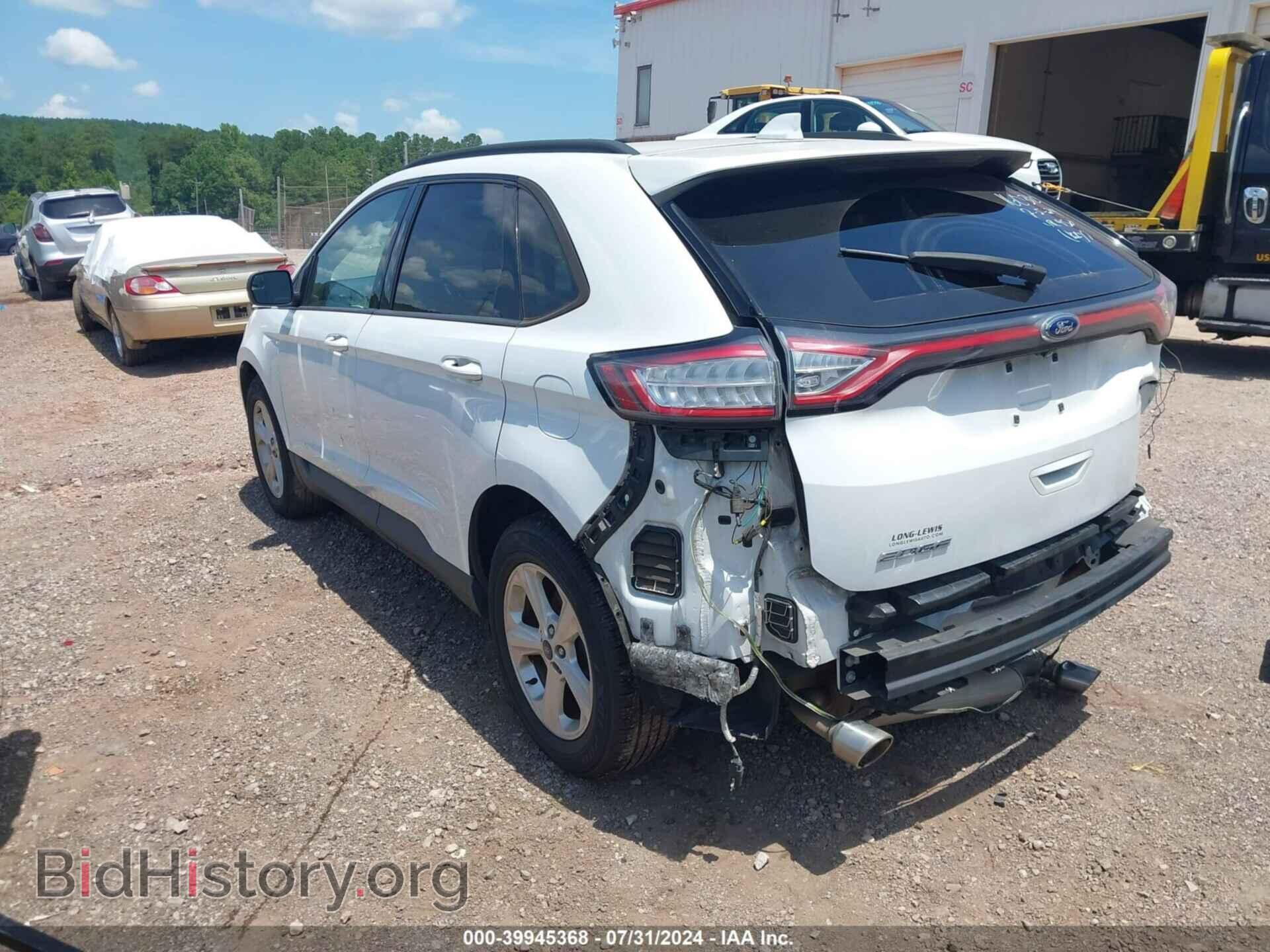 2015 FORD EDGE - VIN: 2FMTK3G83FBC36987 - Photo 3
