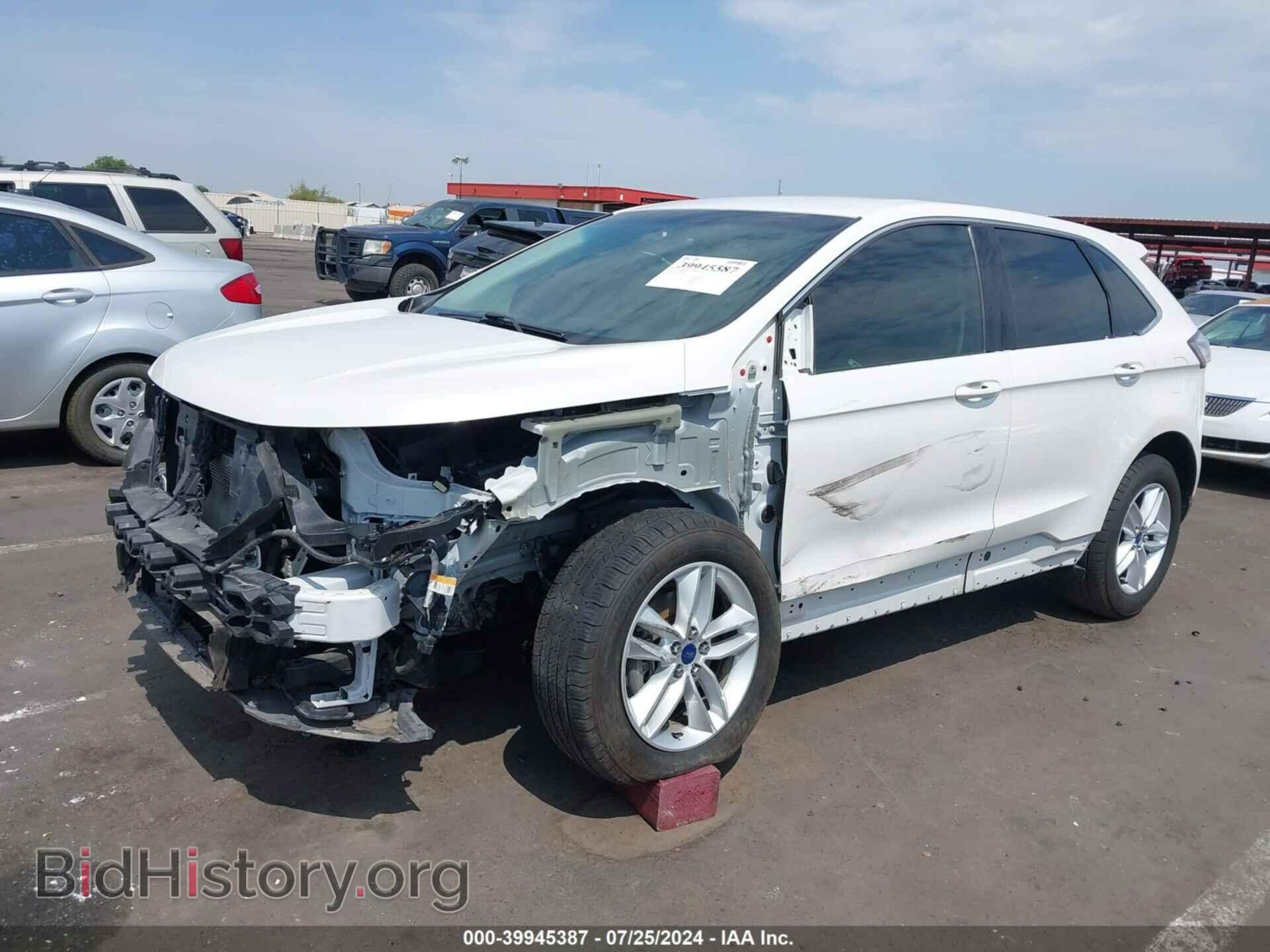 2015 FORD EDGE - VIN: 2FMTK3J81FBB67855 - Фото 2
