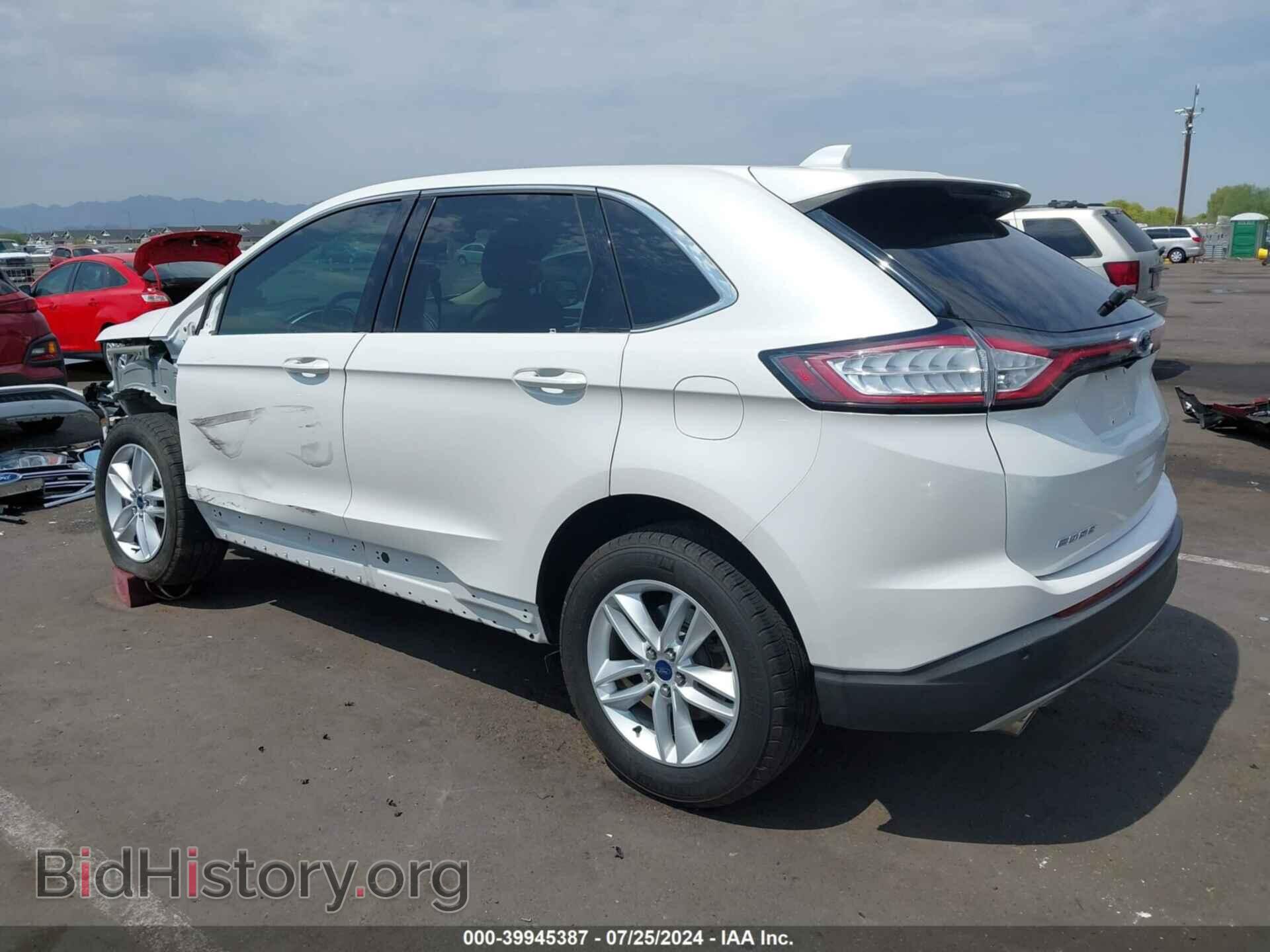 2015 FORD EDGE - VIN: 2FMTK3J81FBB67855 - Фото 3