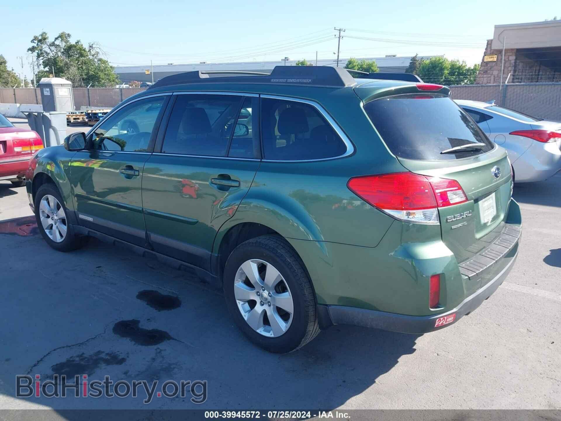 2012 SUBARU OUTBACK - VIN: 4S4BRBCC7C3292597 - Фото 3