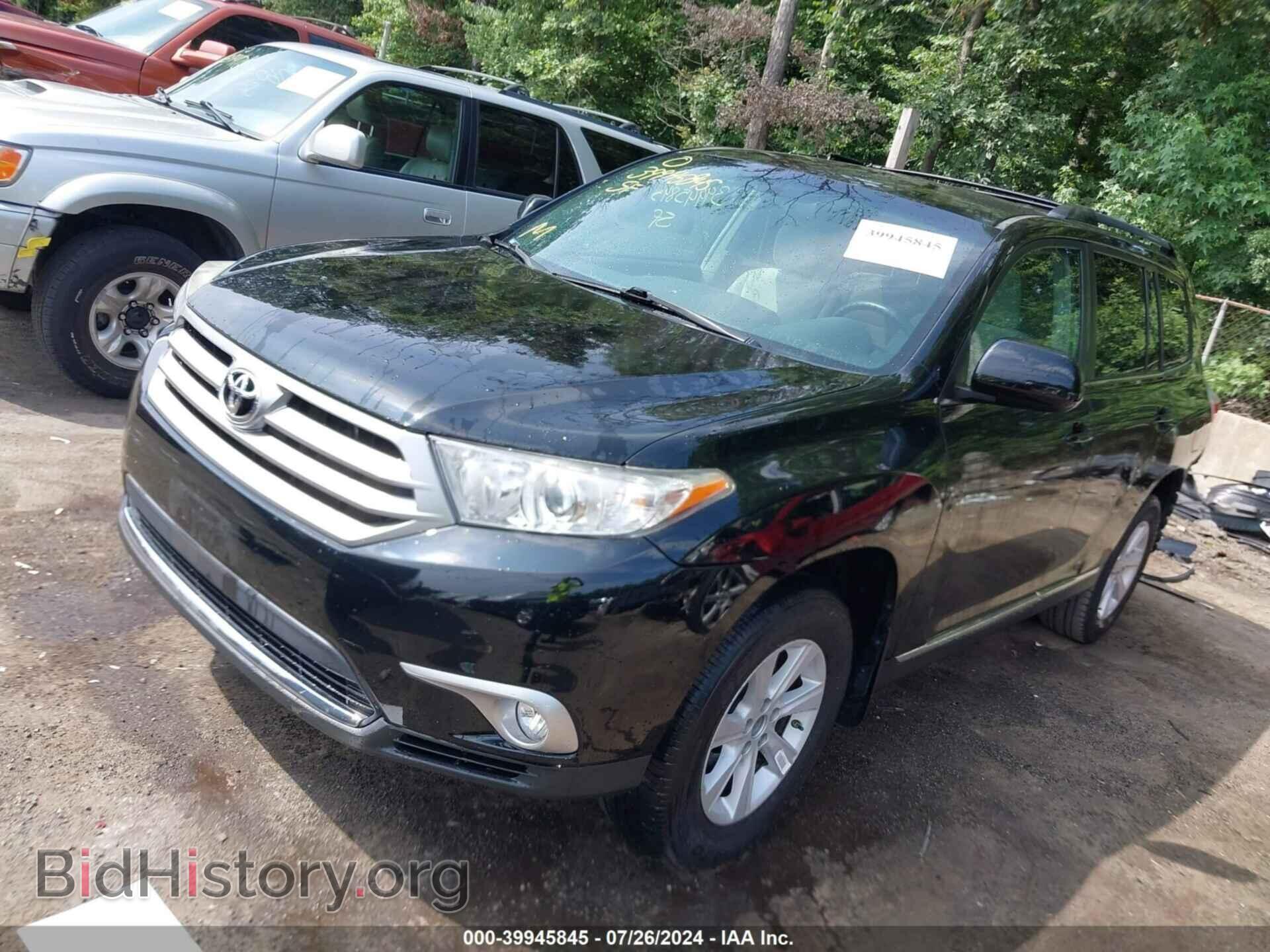 2012 TOYOTA HIGHLANDER - VIN: 5TDBK3EH4CS121618 - Фото 2