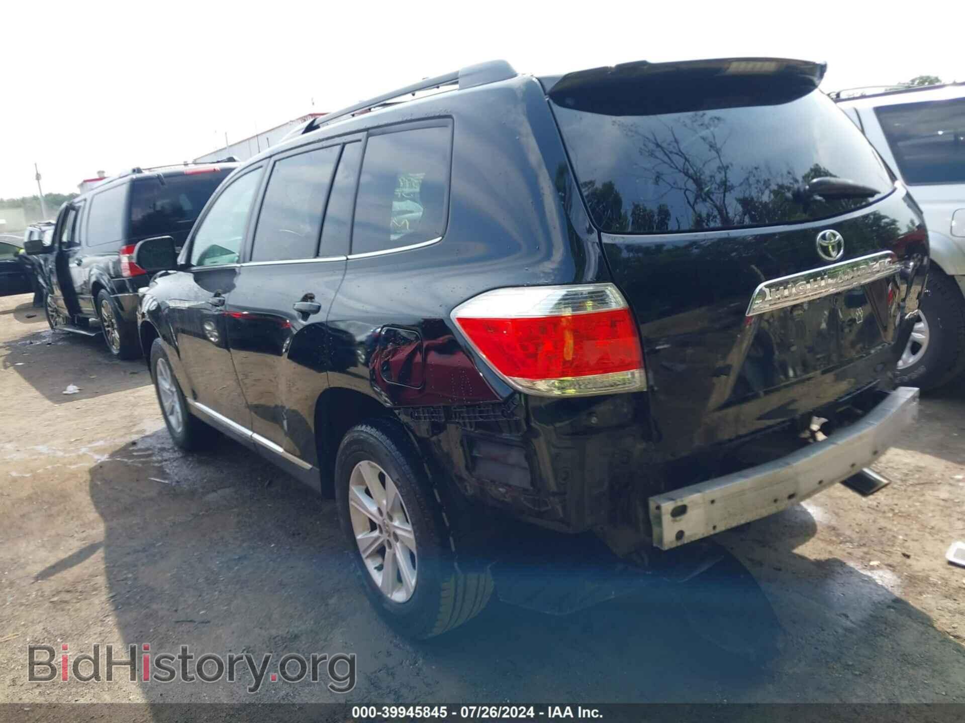 2012 TOYOTA HIGHLANDER - VIN: 5TDBK3EH4CS121618 - Фото 3