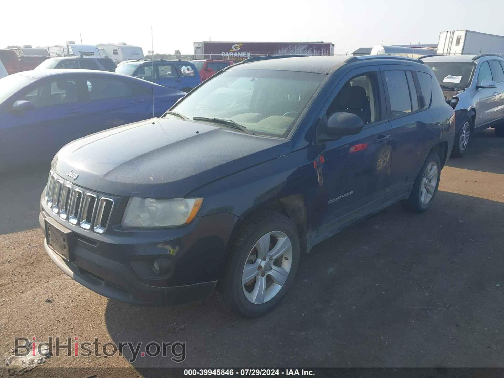 2012 JEEP COMPASS - VIN: 1C4NJDEB8CD591955 - Фото 2