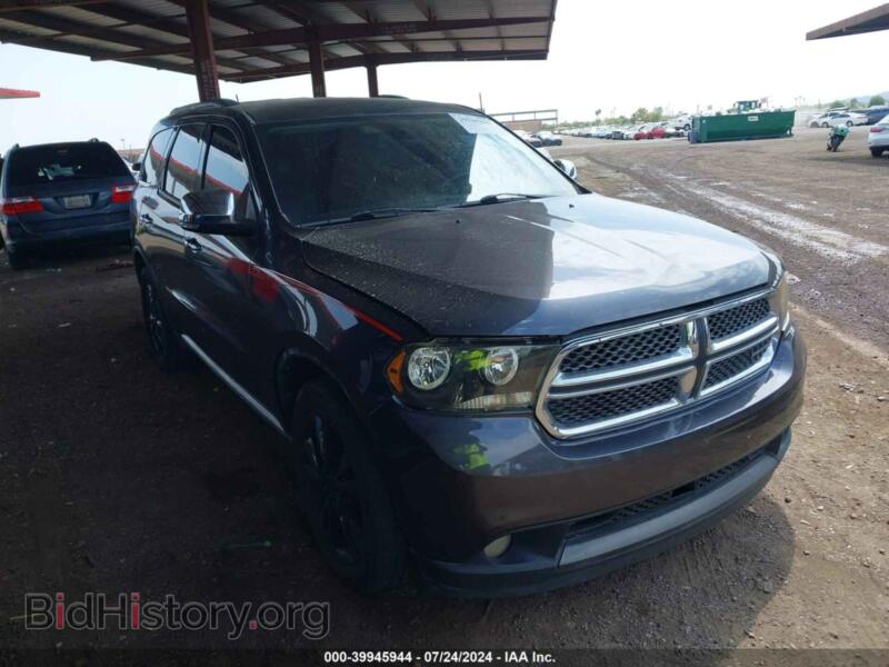 2011 Dodge DURANGO Crew (VIN 1D4SD4GT9BC592801) — photo 1 of 16, IAAI, damage: rear