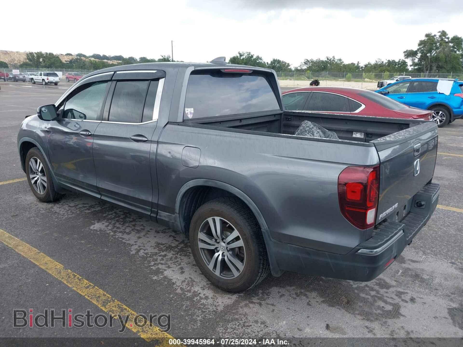 2017 HONDA RIDGELINE - VIN: 5FPYK2F40HB004993 - Фото 3