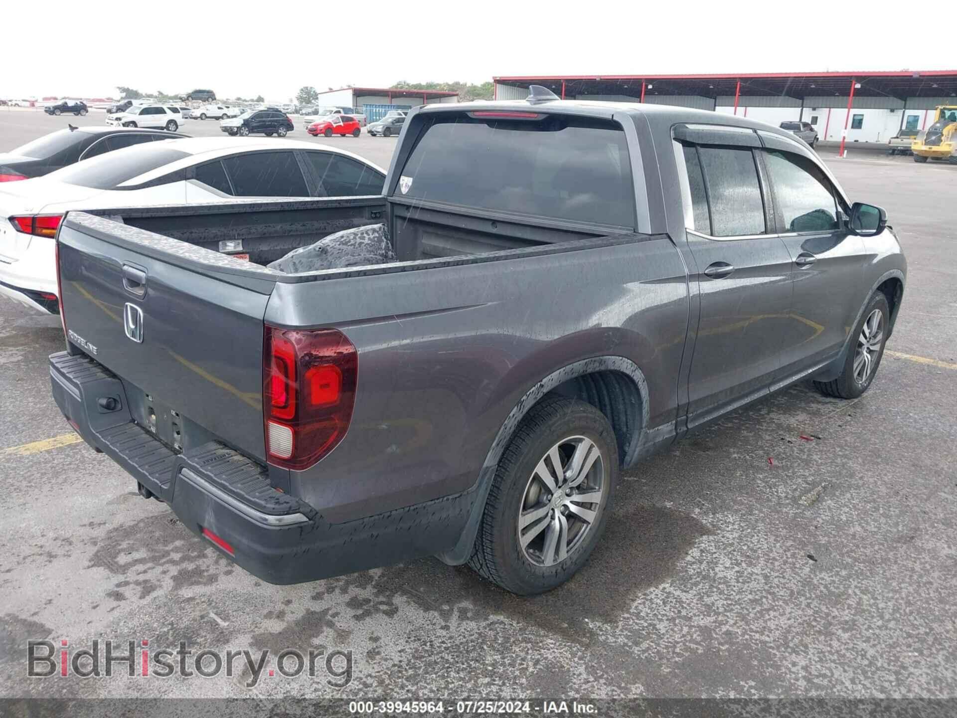 2017 HONDA RIDGELINE - VIN: 5FPYK2F40HB004993 - Фото 4