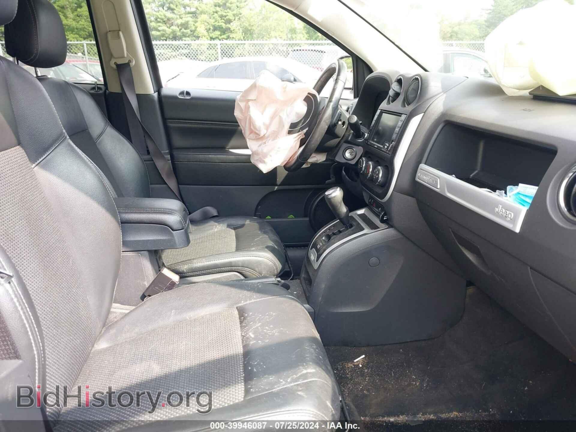 2016 JEEP COMPASS - VIN: 1C4NJDEB5GD746208 - Фото 5