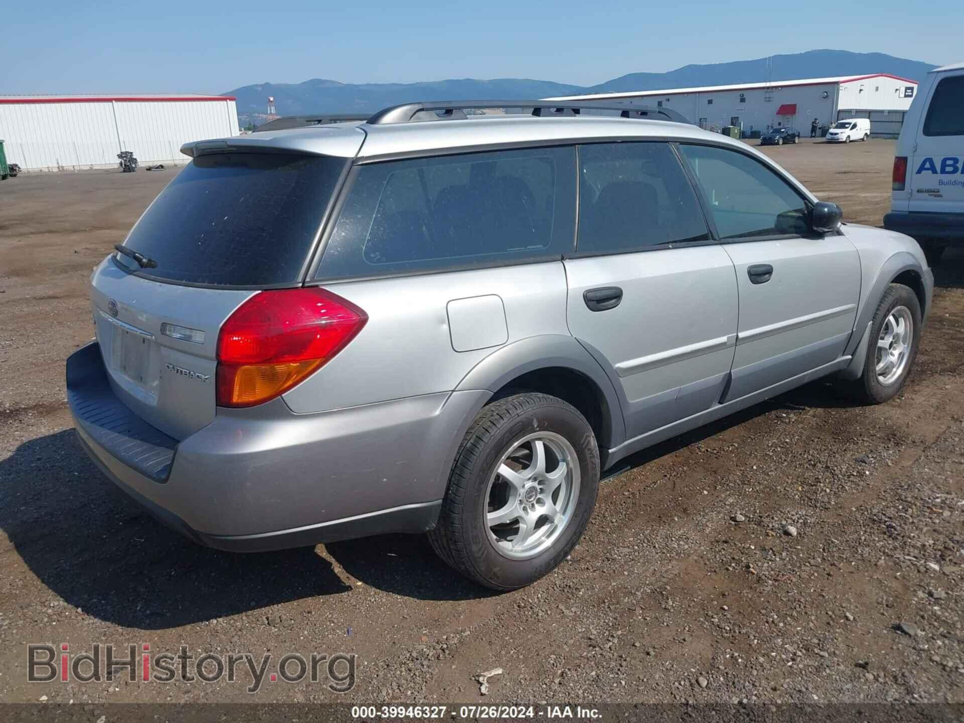 2007 SUBARU OUTBACK - VIN: 4S4BP61CX77345100 - Фото 4