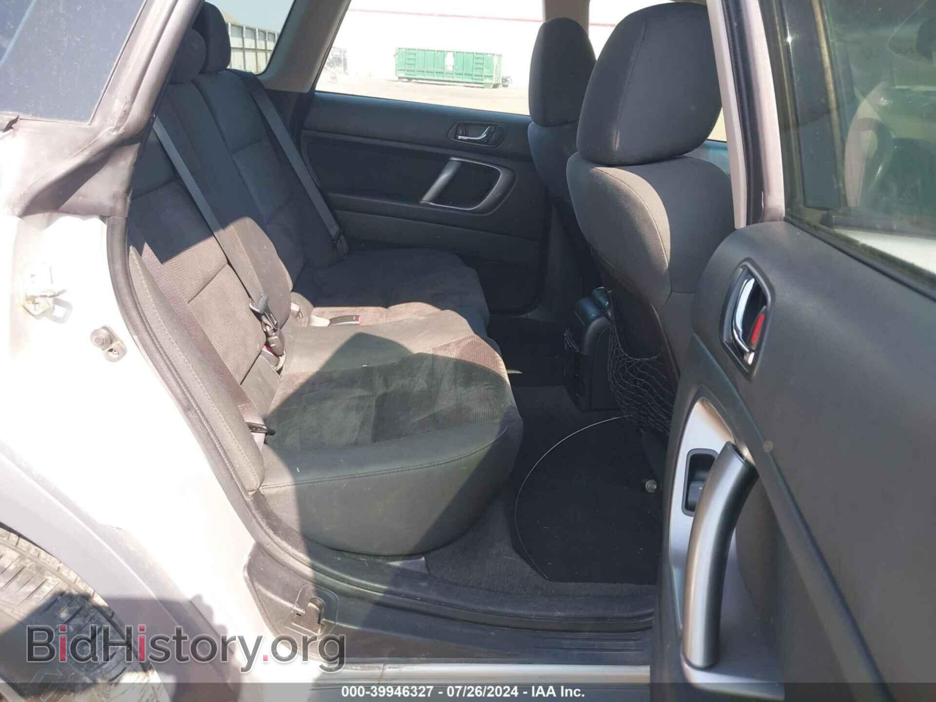 2007 SUBARU OUTBACK - VIN: 4S4BP61CX77345100 - Фото 8