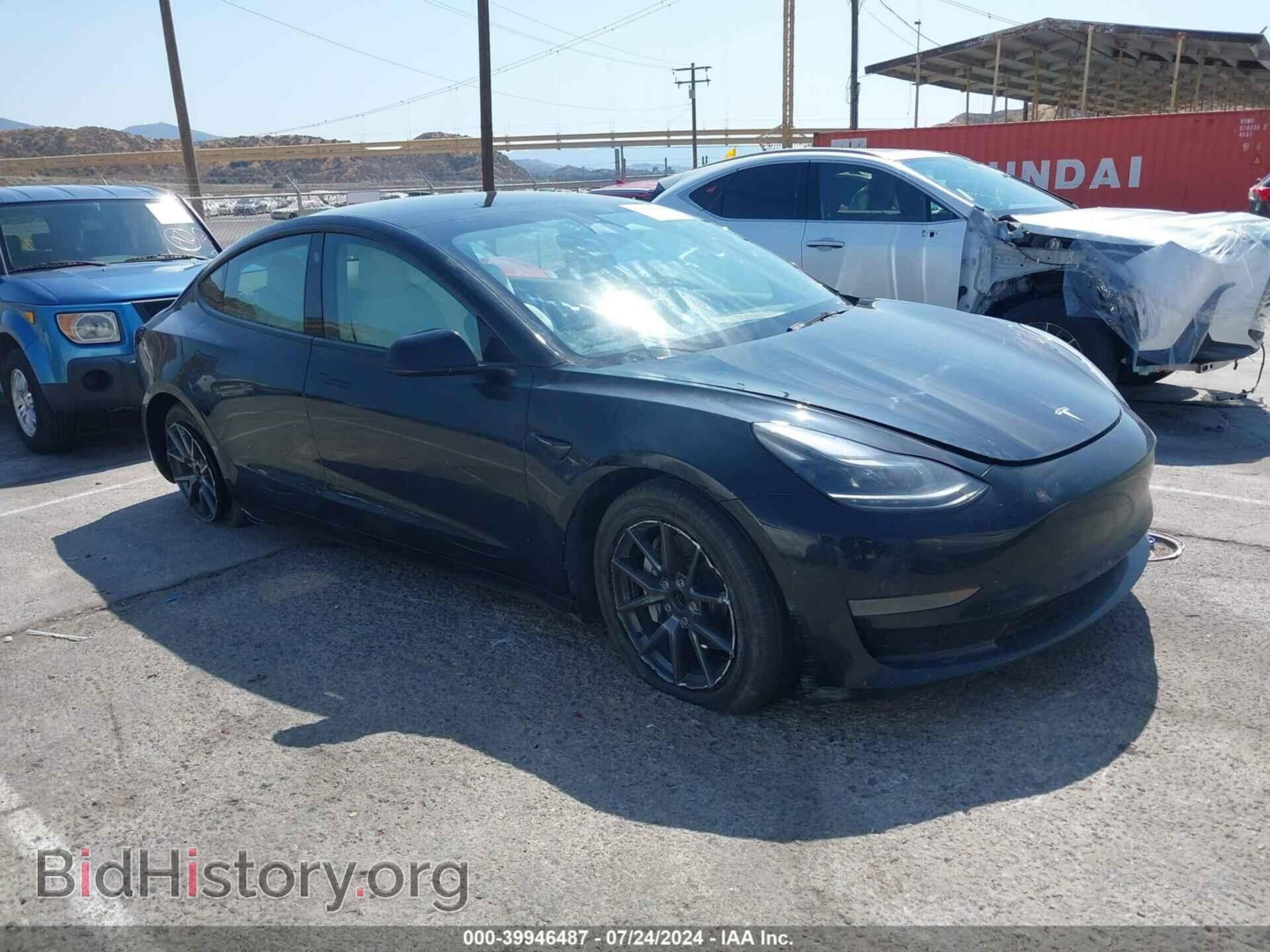 Фотография 5YJ3E1EA8NF373933 - TESLA MODEL 3 2022