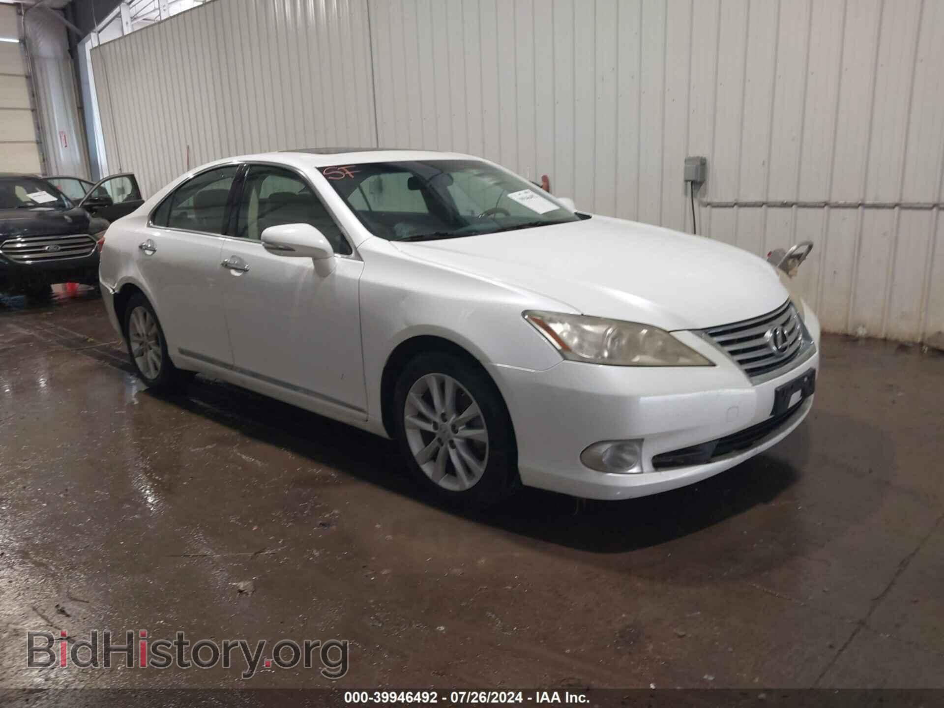 Photo JTHBK1EG6B2455374 - LEXUS ES 350 2011
