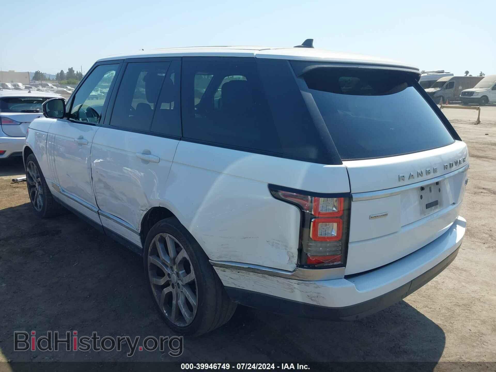 2015 LAND ROVER RANGE ROVER - VIN: SALGS2TF9FA240051 - Фото 3