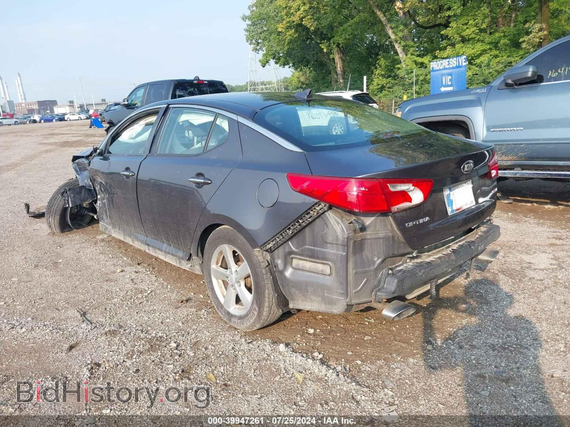 2015 KIA OPTIMA - VIN: KNAGM4A73F5635549 - Photo 3