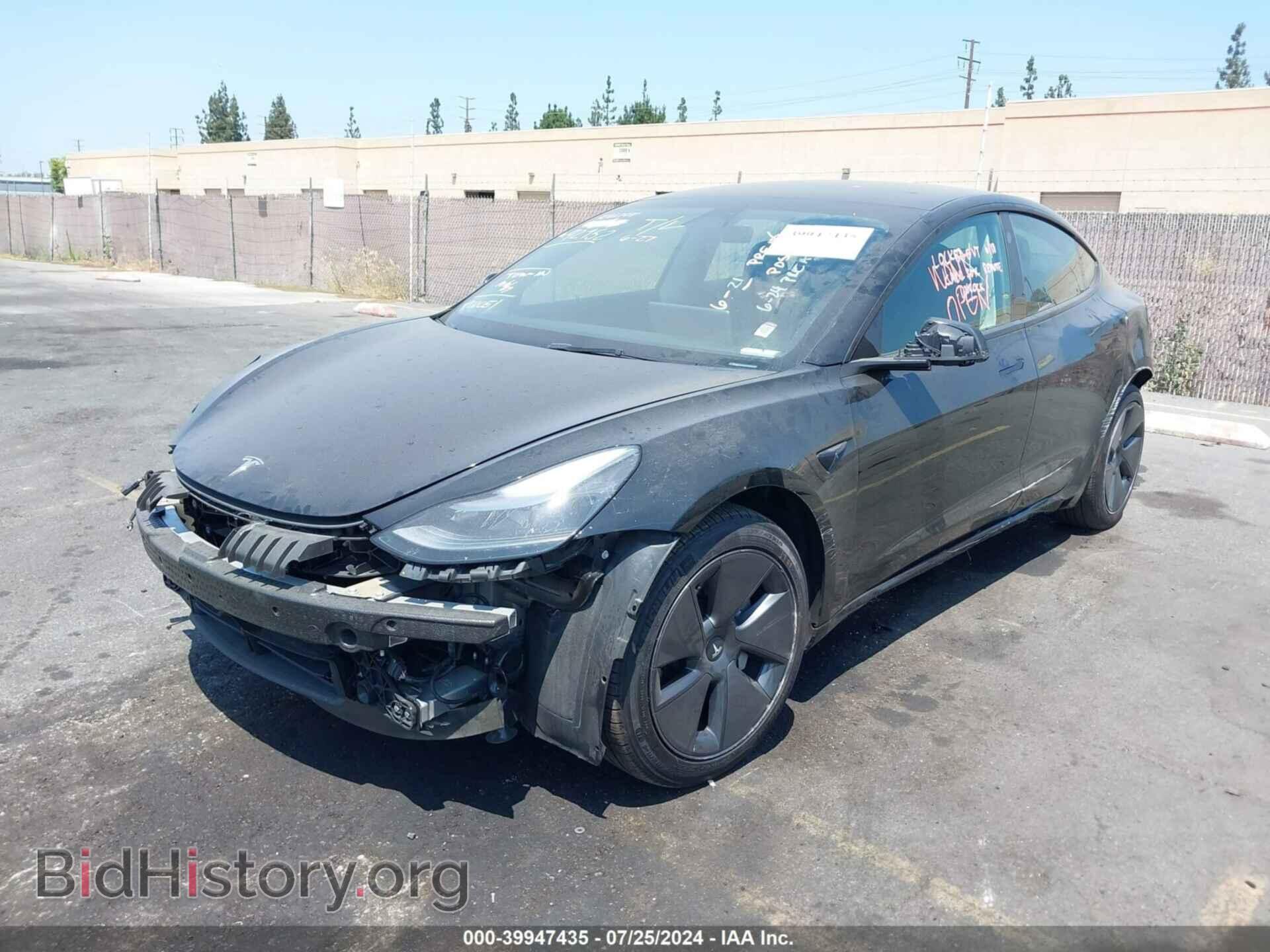 2023 TESLA MODEL 3 - VIN: 5YJ3E1EA5PF592576 - Фото 2