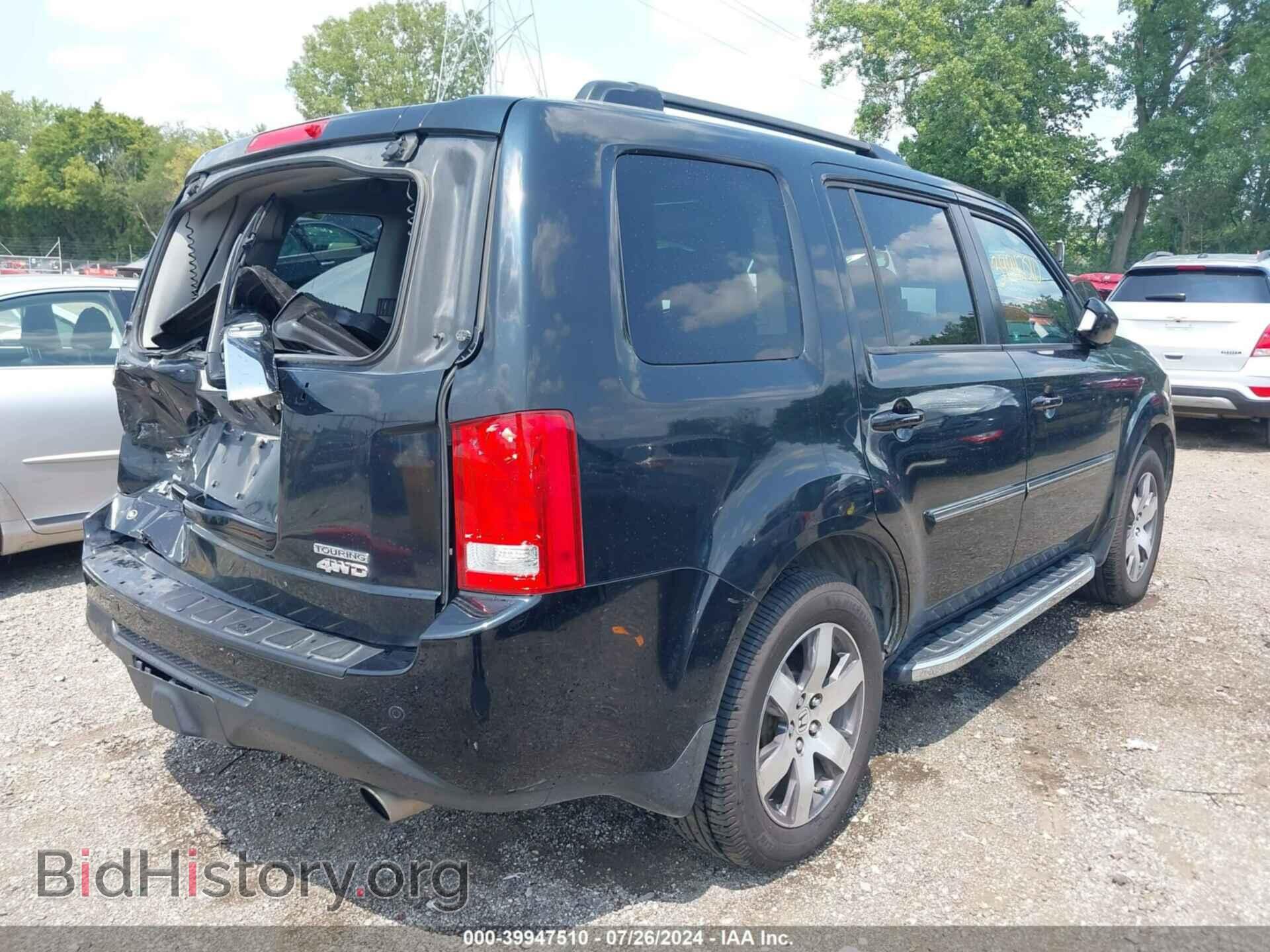 2012 HONDA PILOT - VIN: 5FNYF4H91CB011865 - Фото 4