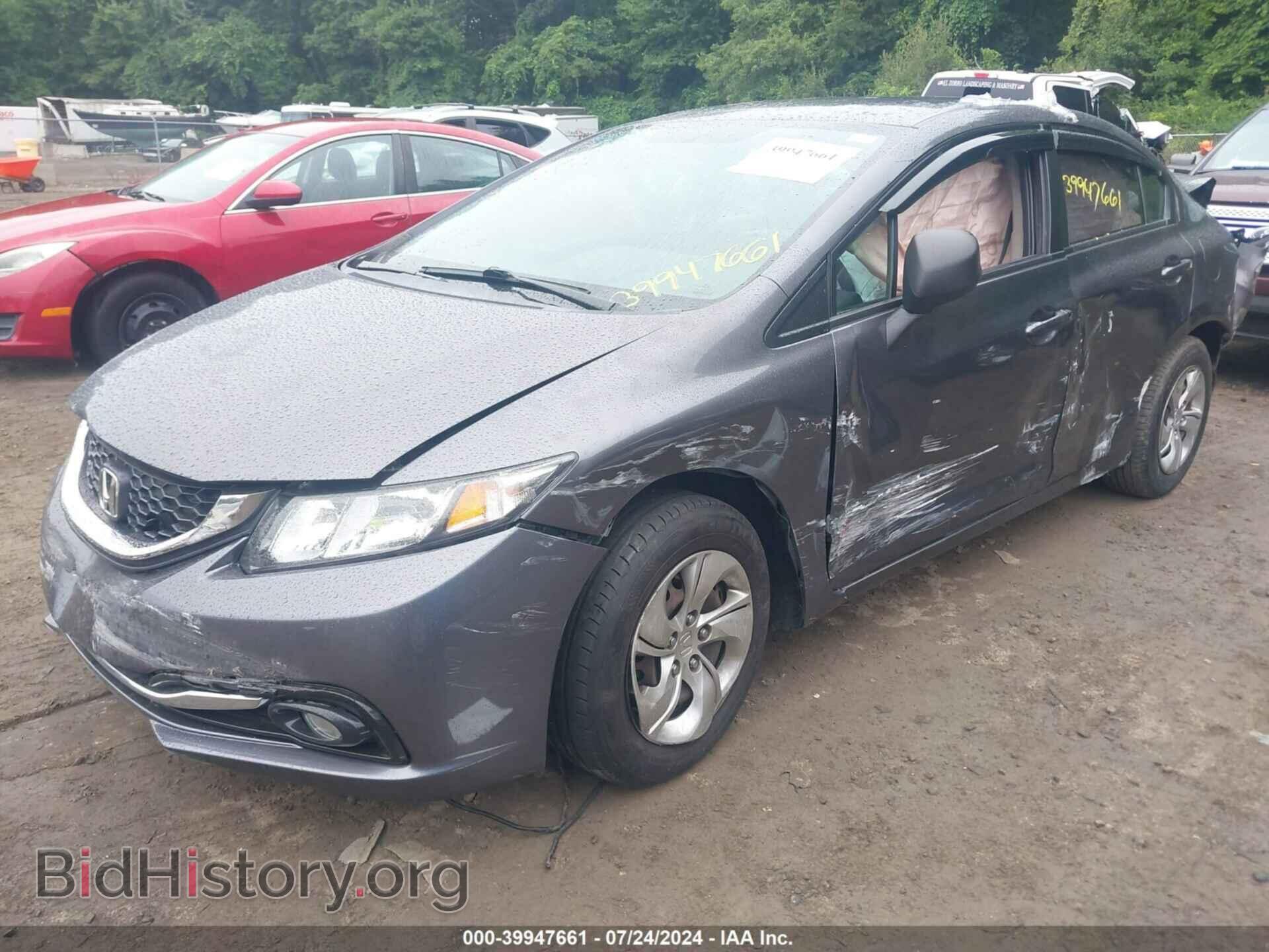 2015 HONDA CIVIC - VIN: 19XFB2F57FE247079 - Фото 2