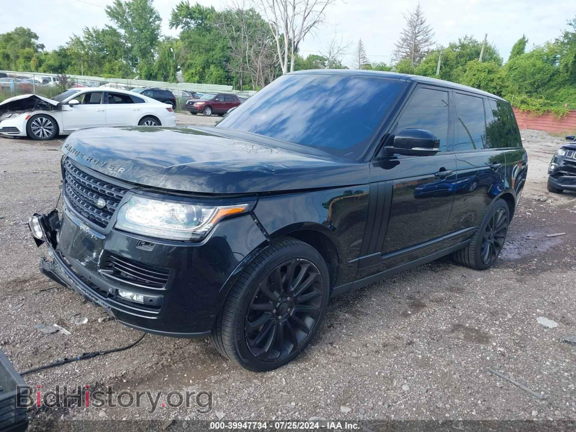 2014 LAND ROVER RANGE ROVER - VIN: SALGS2WFXEA165287 - Фото 2