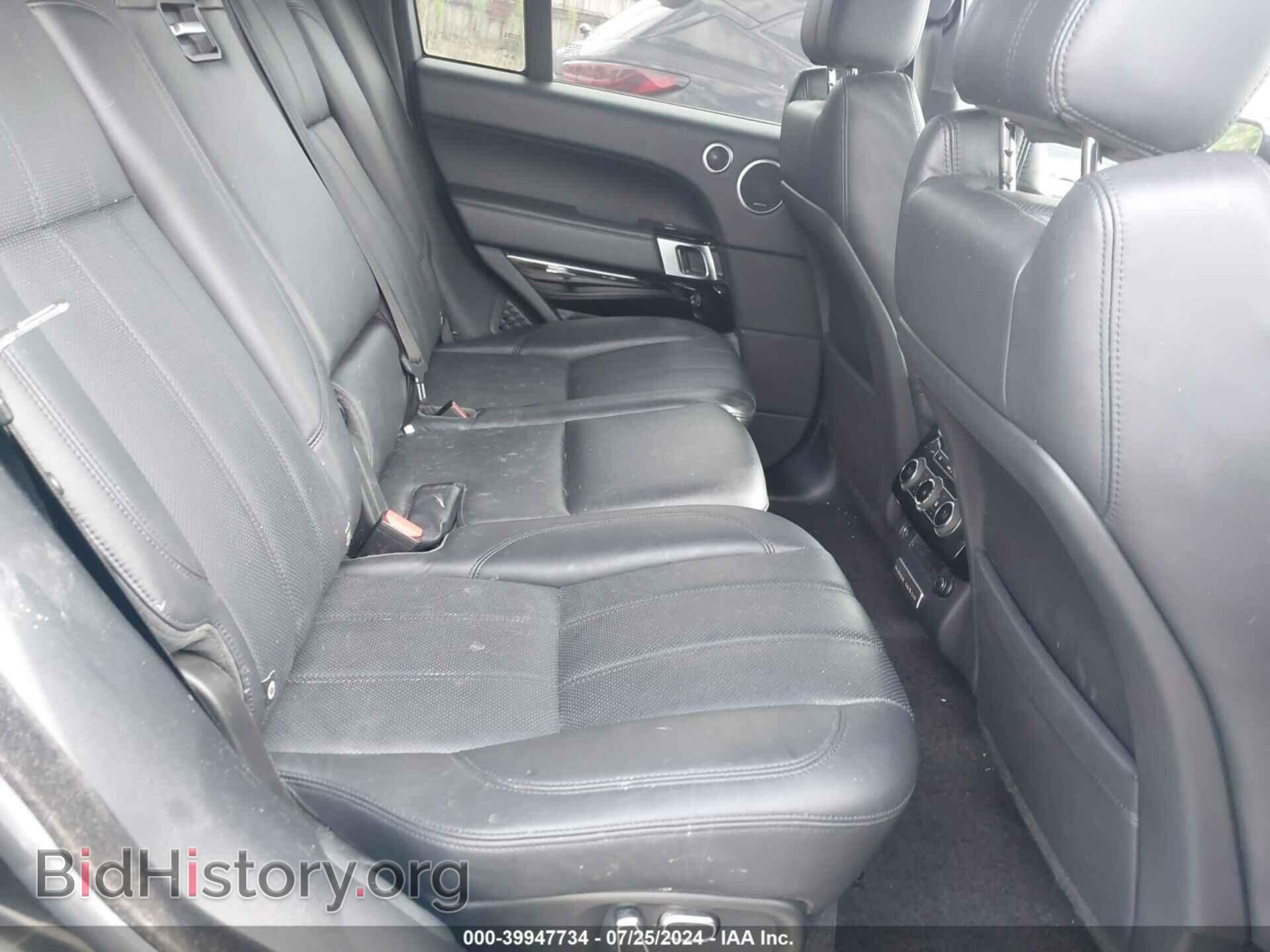 2014 LAND ROVER RANGE ROVER - VIN: SALGS2WFXEA165287 - Фото 8