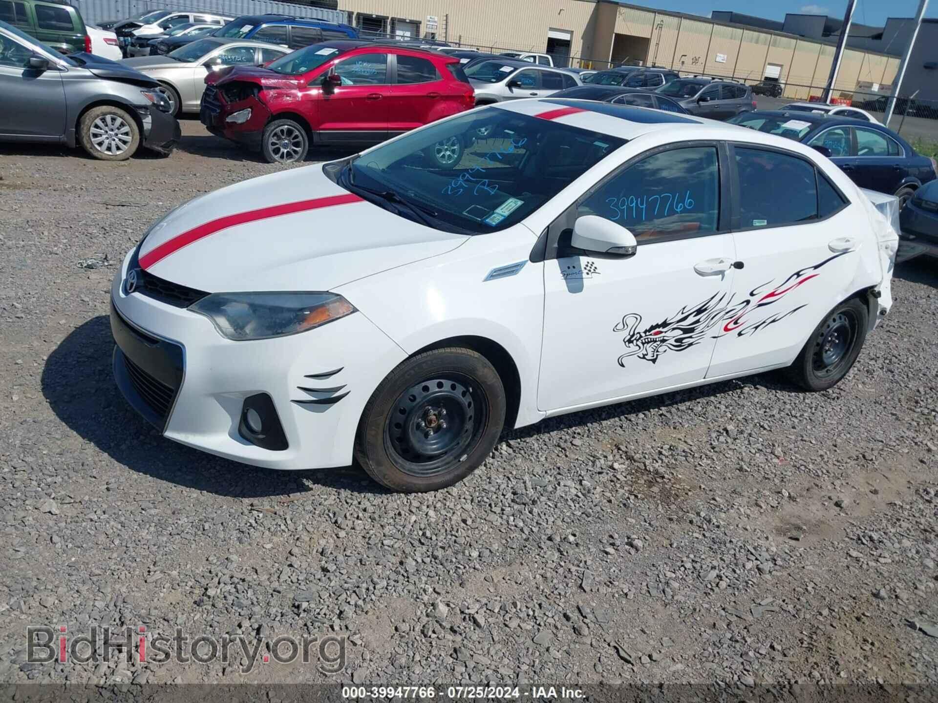 2014 TOYOTA COROLLA - VIN: 2T1BURHE3EC111673 - Photo 2